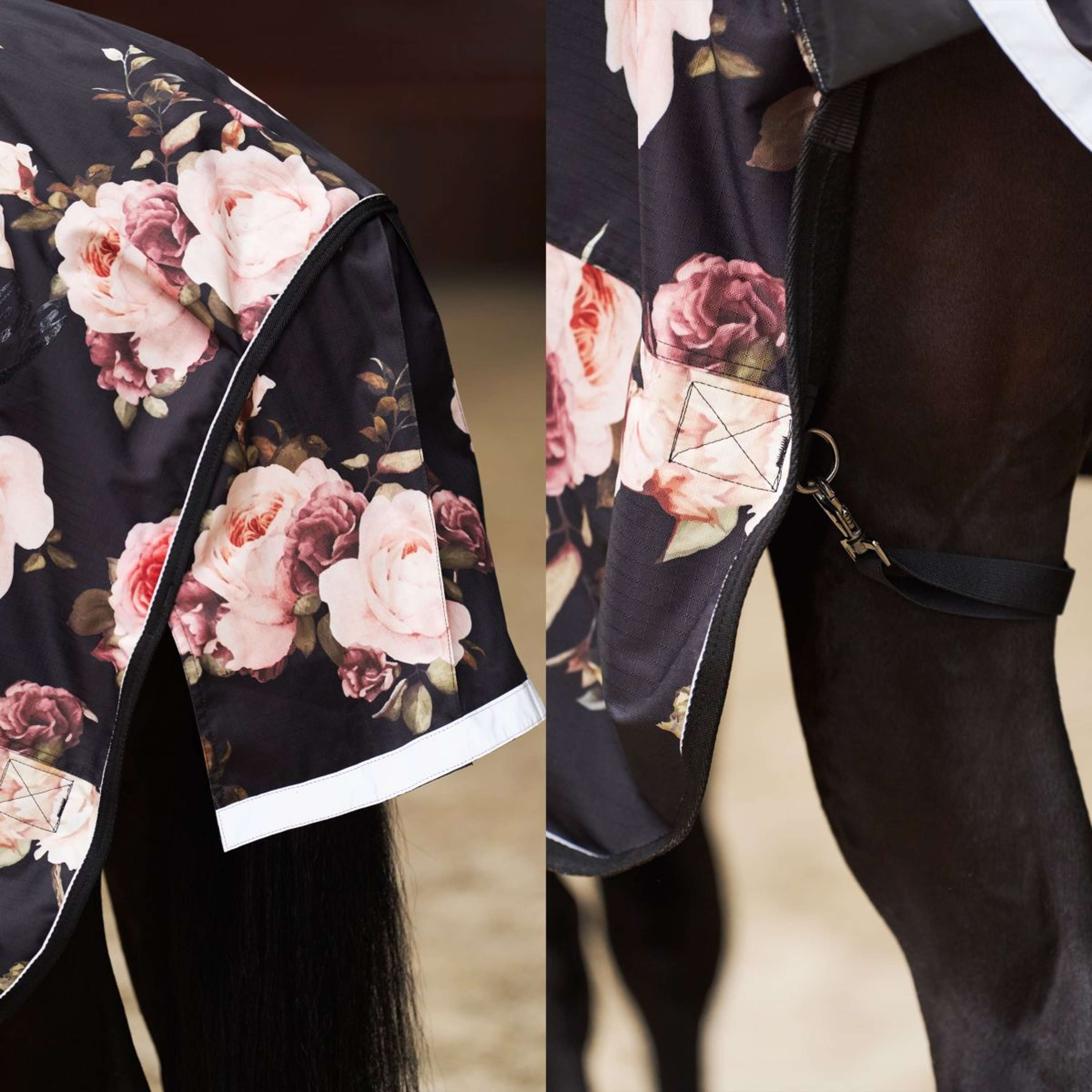 Imperial Riding Couverture d'Extérieur IRHSuper-Dry 100g Flower Print