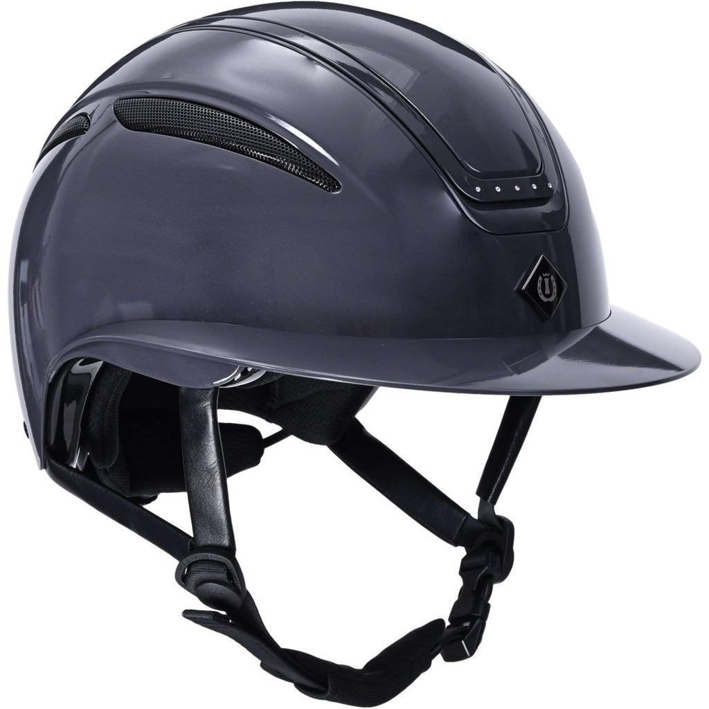 Imperial Riding Bombe IRHOlania Deluxe Big Visor Gris foncé/Gris