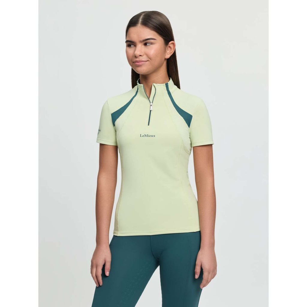 LeMieux Base Layer Young Rider Mia Mesh Macaron