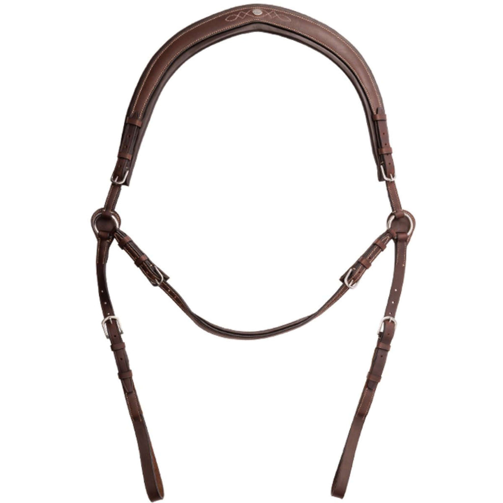 Kavalkade Collier de Chasse Jerome 2-Points Marron