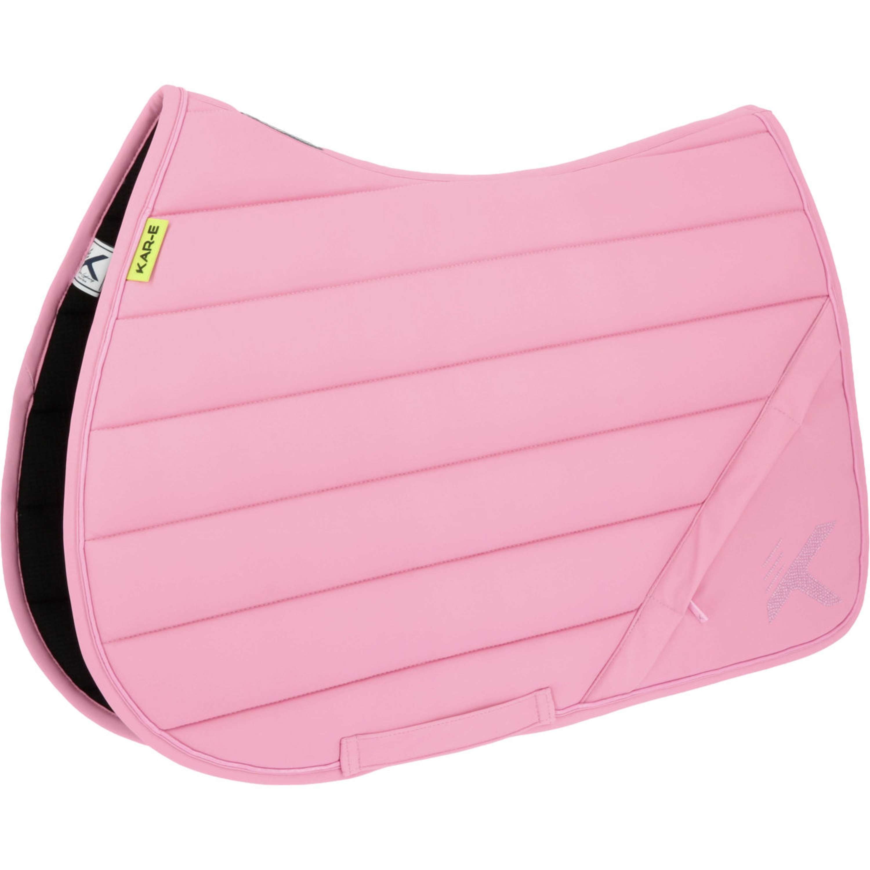K by EQUITHÈME Tapis de Selle Vega Polyvalence Rose