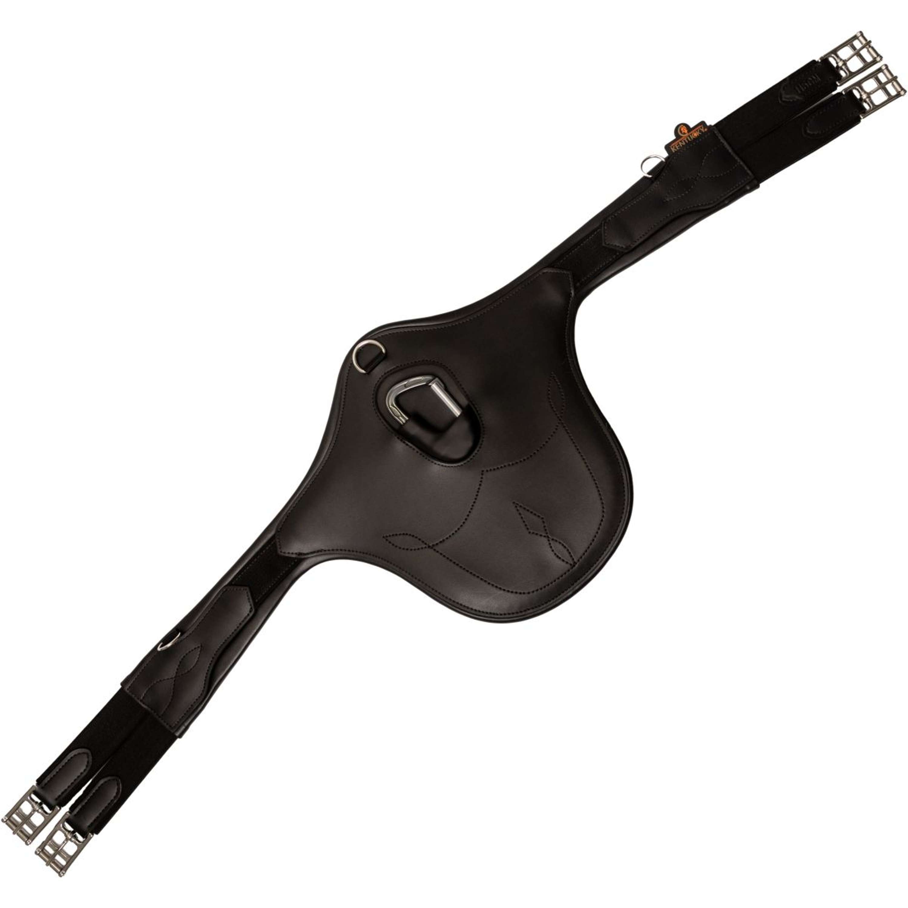 Kentucky Horsewear Sangle d'Obstacle Rabat Ventral Anatomic Noir