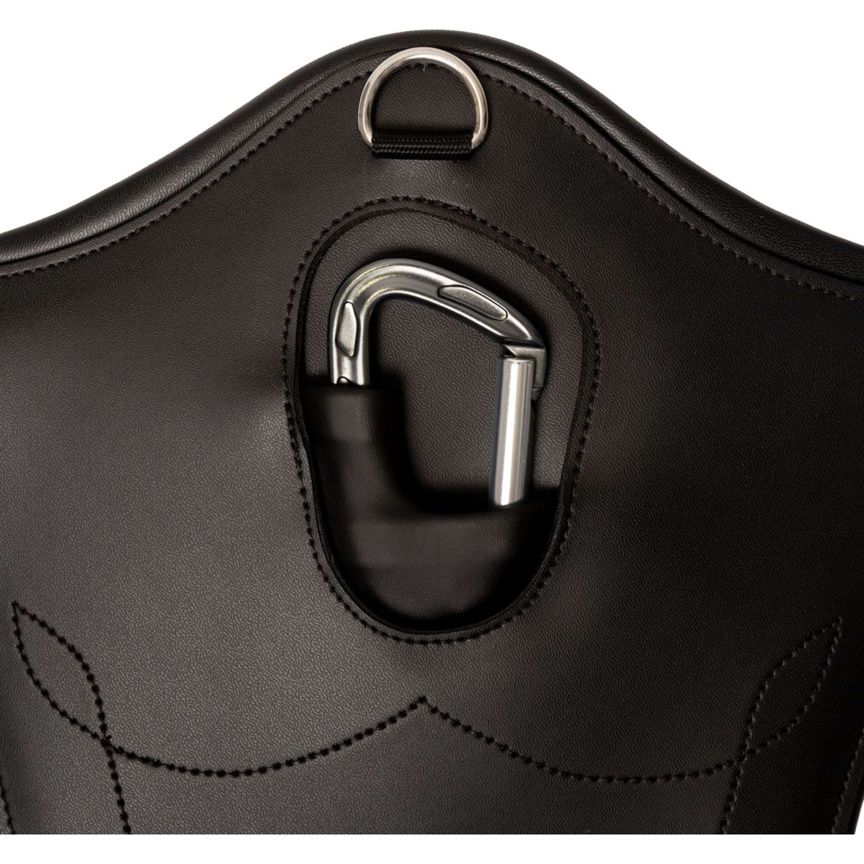 Kentucky Horsewear Sangle d'Obstacle Rabat Ventral Anatomic Noir