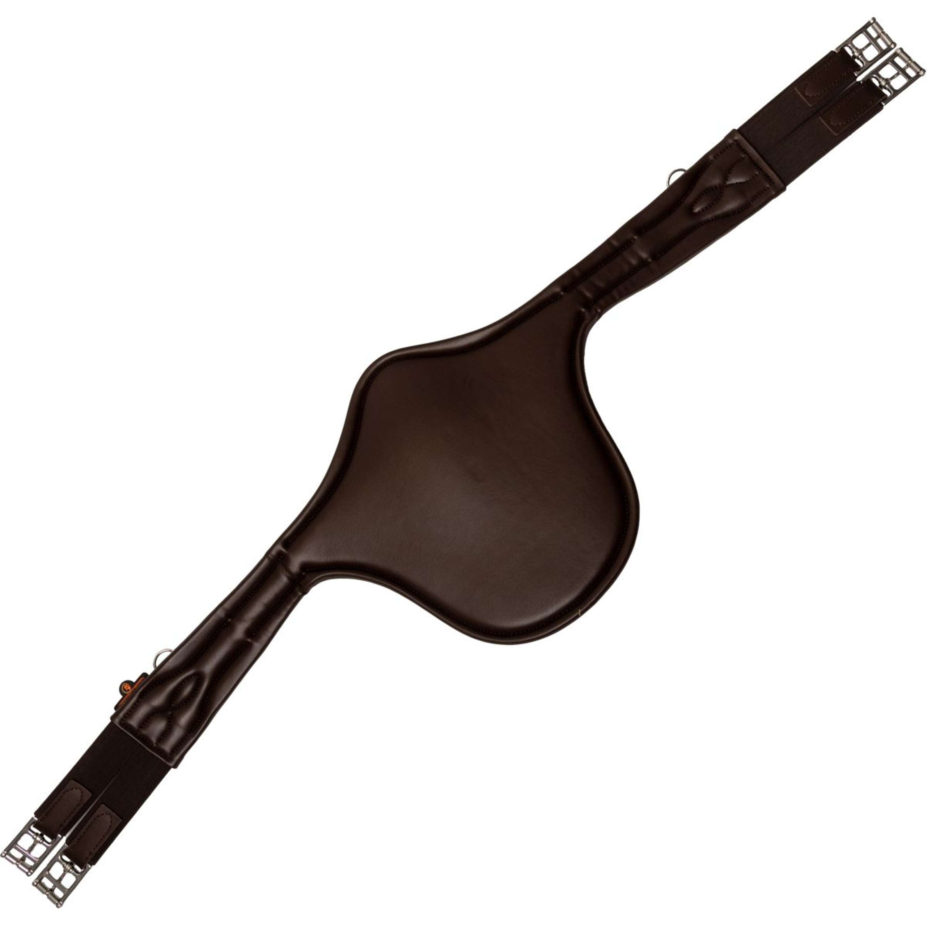 Kentucky Horsewear Sangle d'Obstacle Rabat Ventral Anatomic Marron