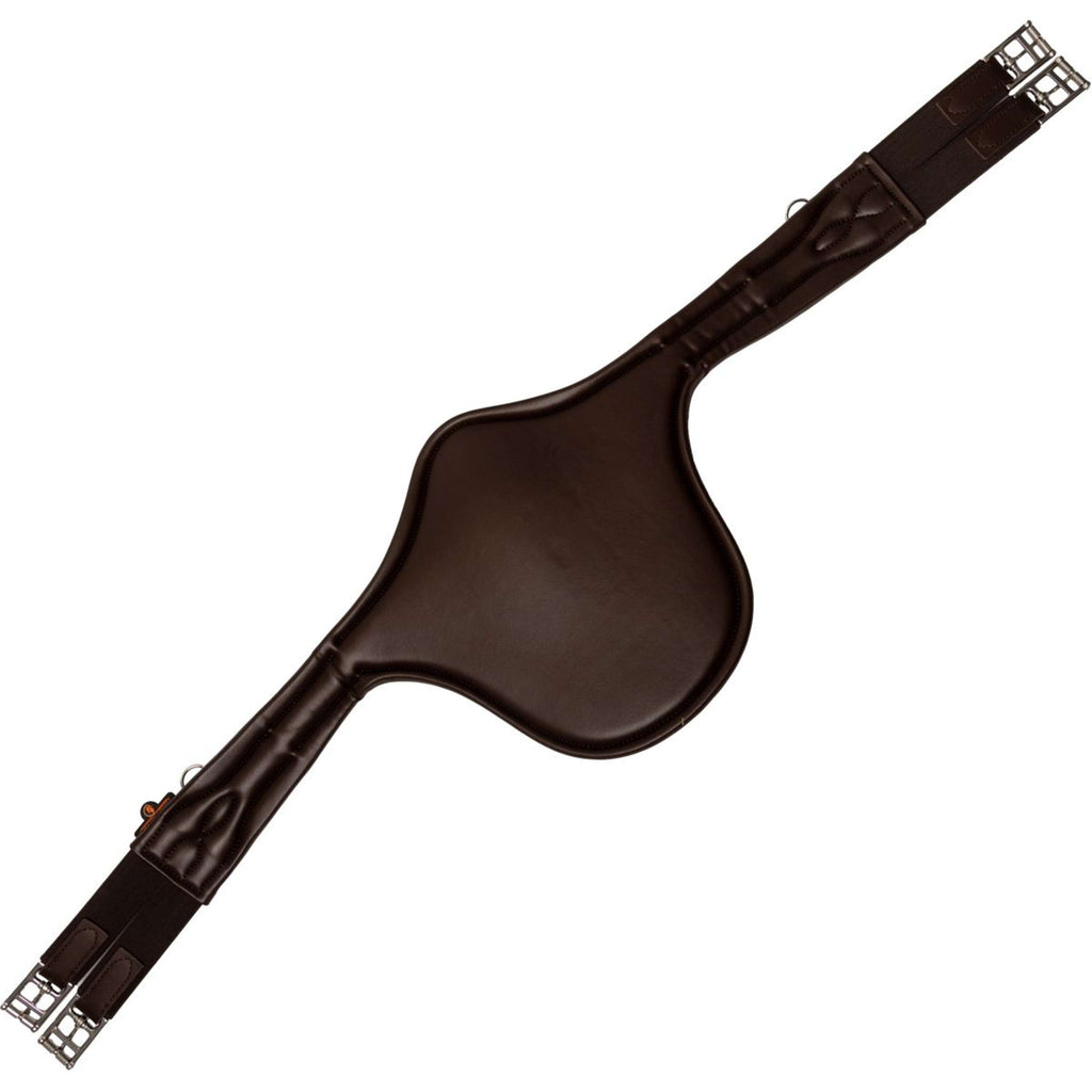 Kentucky Horsewear Sangle d'Obstacle Rabat Ventral Anatomic Marron