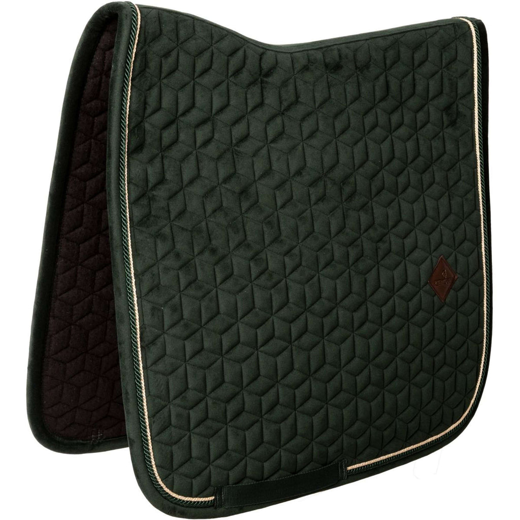 Kentucky Tapis de Selle Velvet Dressage Pine Green