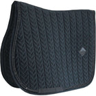 Kentucky Tapis de Selle velours Pearls de Saut Noir