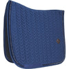 Kentucky Tapis de Selle velours Pearls Dressage Marin