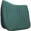Kentucky Tapis de Selle velours Pearls Dressage Pine Green