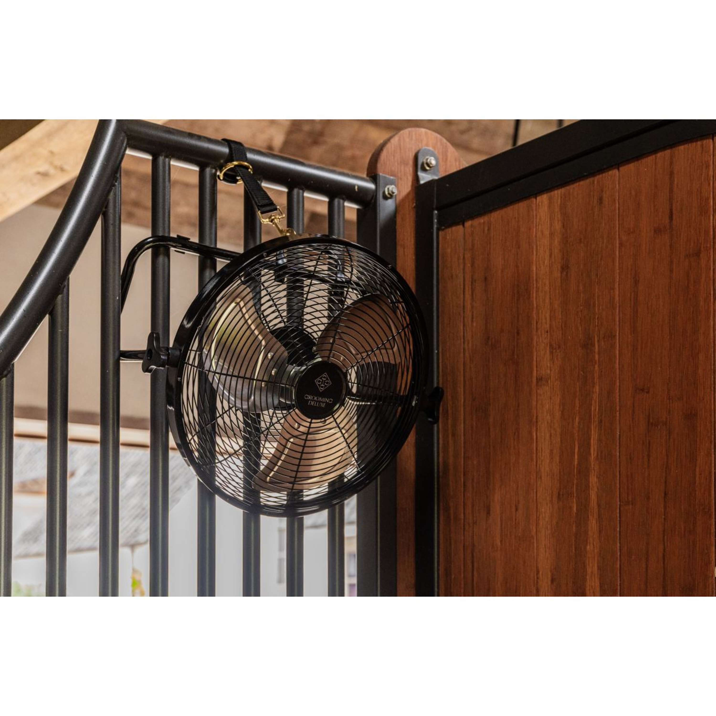 Kentucky Ventilateur sans fil avec Batterie et Chargeur Noir