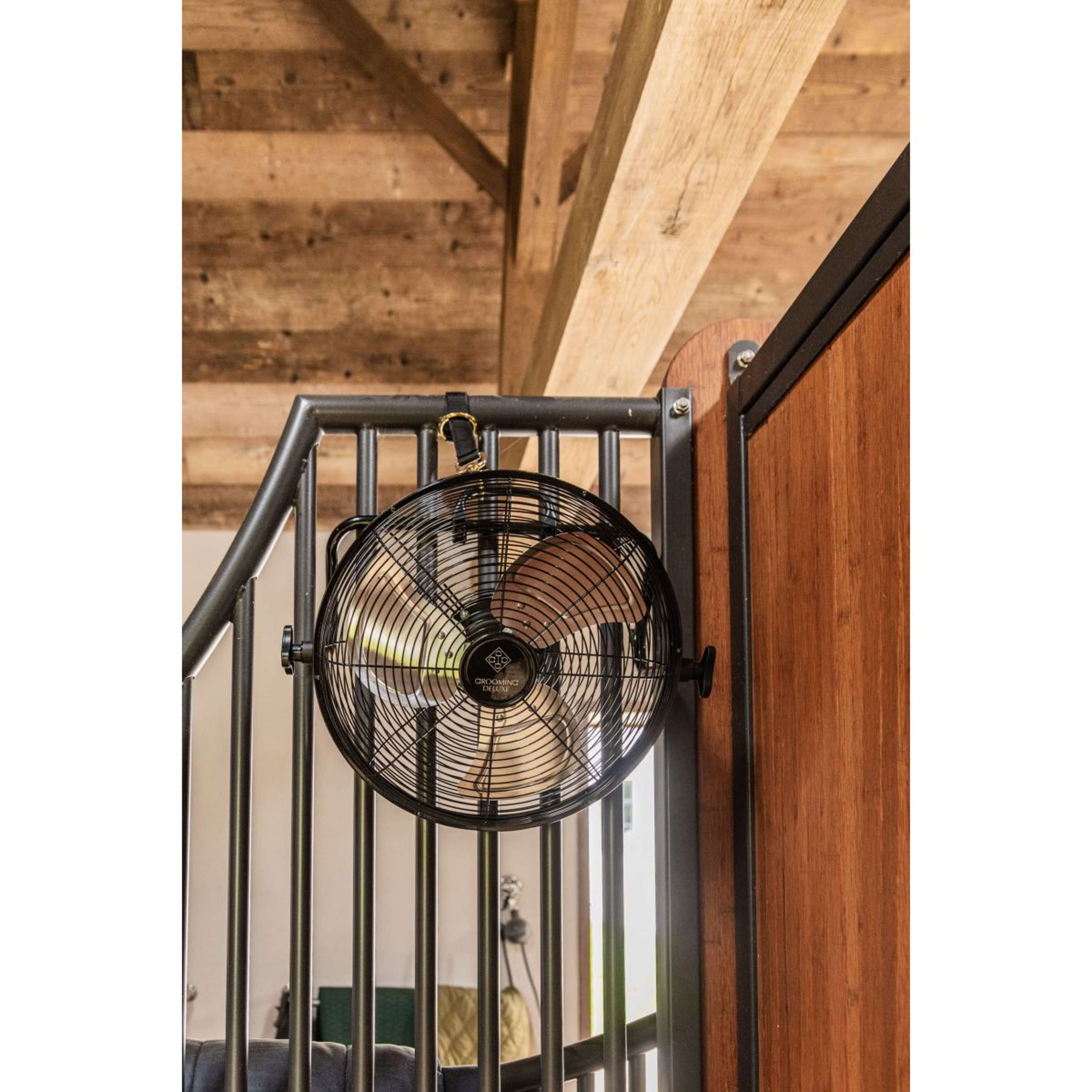 Kentucky Ventilateur sans fil avec Batterie et Chargeur Noir