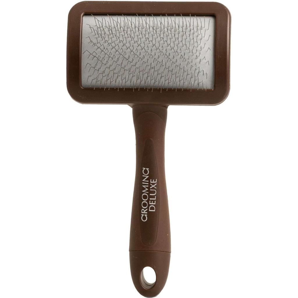 Grooming Deluxe by Kentucky Velcro Cleaning Brush Marron