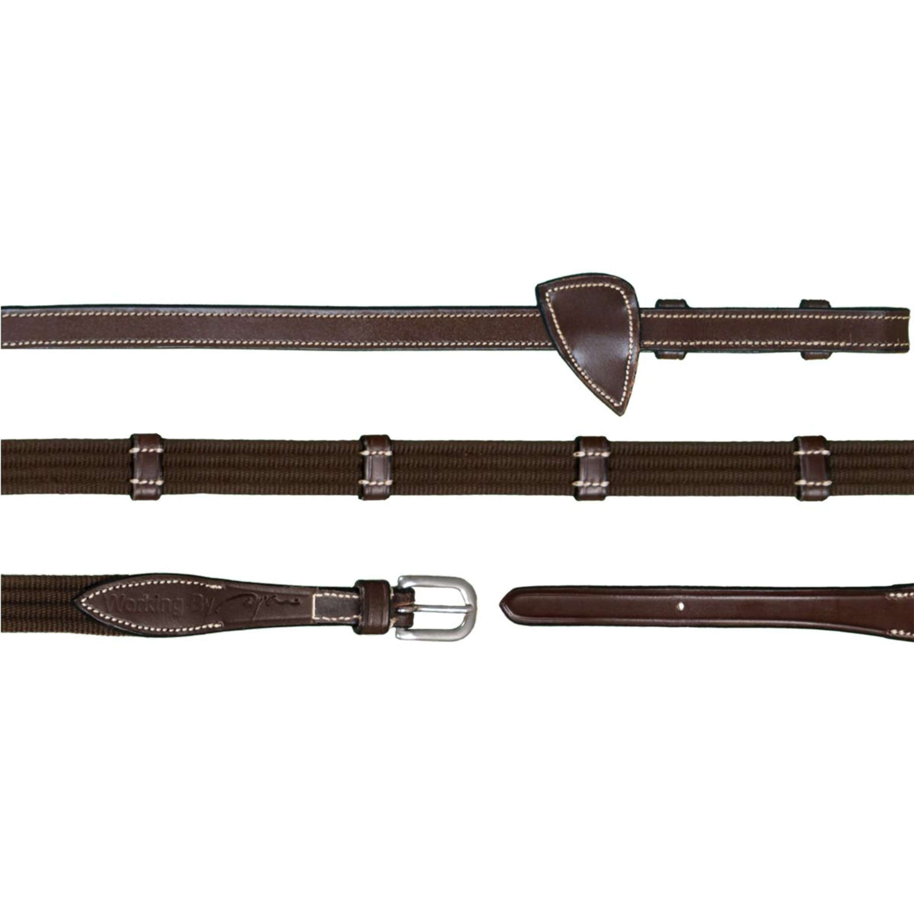 Dyon Rênes 9 Loops Working By Dyon 5/8 Caoutchouc Marron