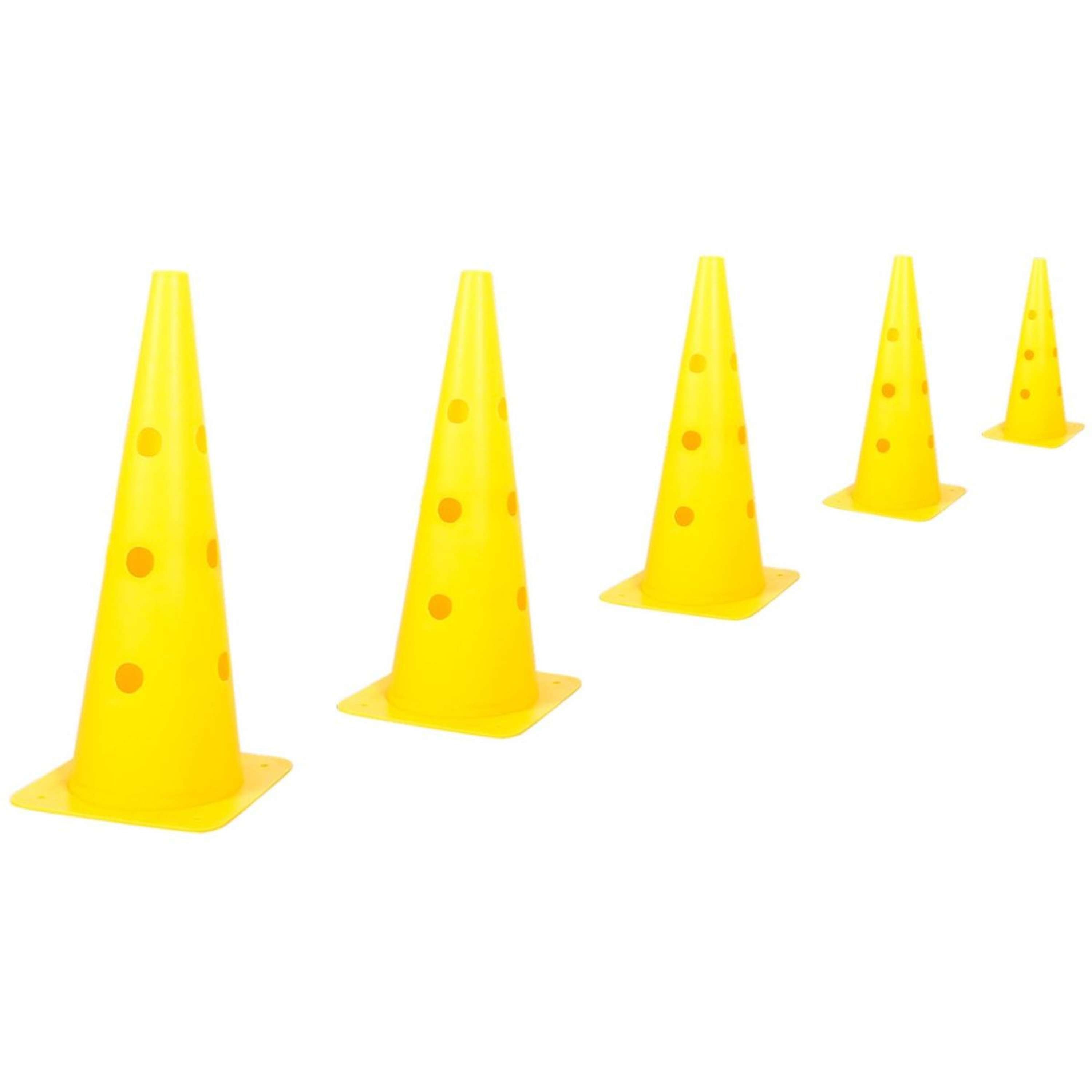 Kerbl Agilité Set Pylône 3 obstacles Rouge/Jaune