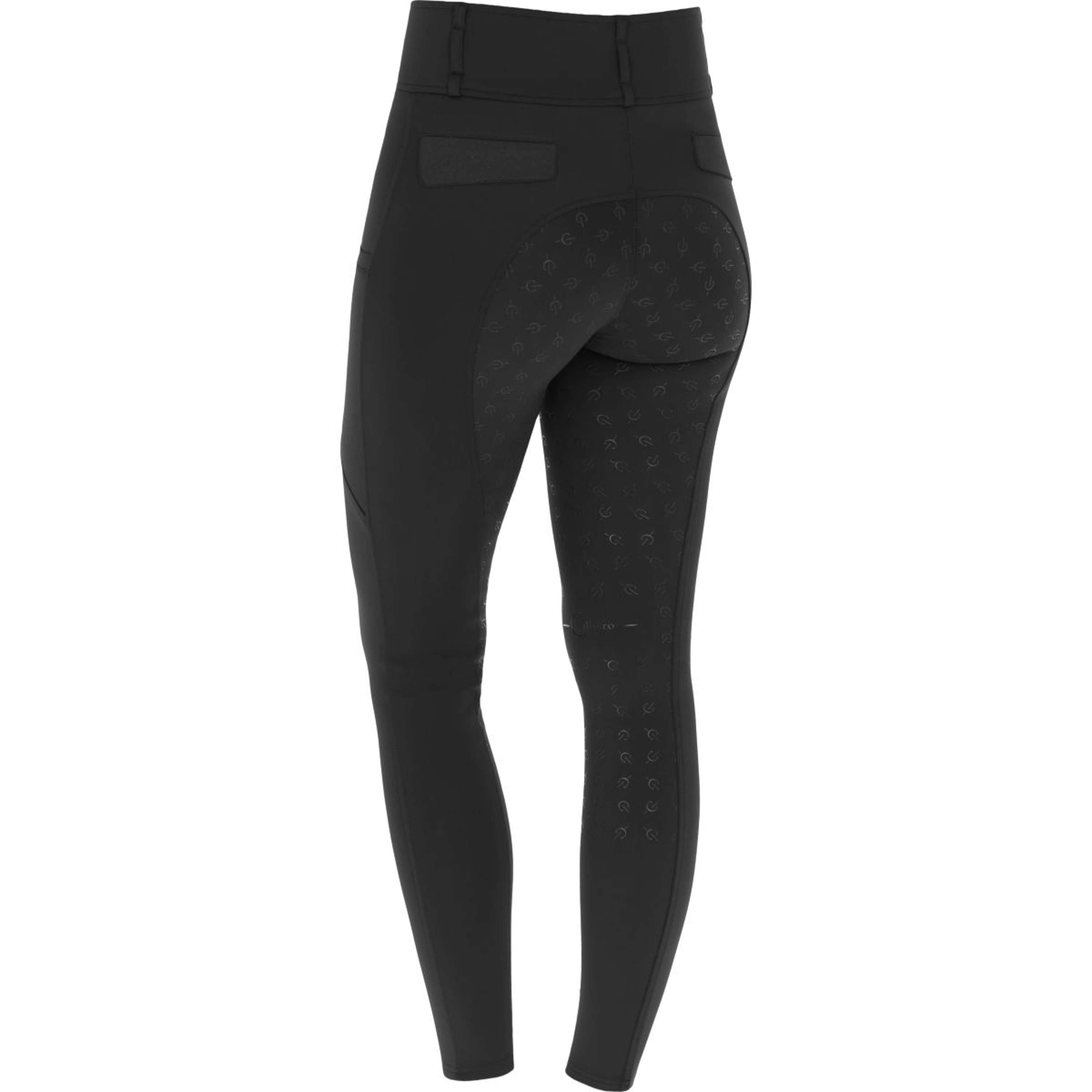 Covalliero Pantalon d'Équitation Highwaist Full Grip Noir