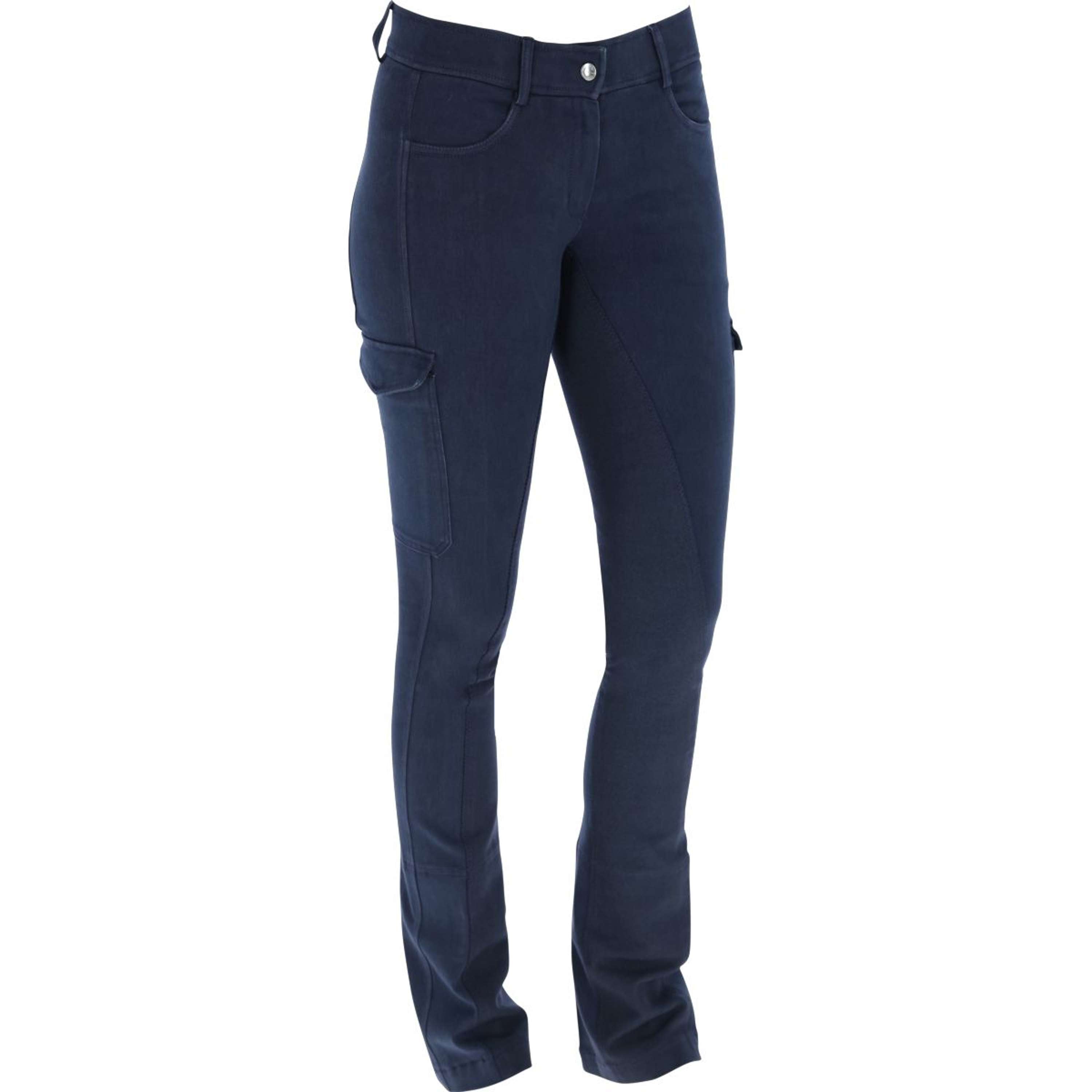 Covalliero Culotte d'Équitation Jodhpur BasicPlus Marin