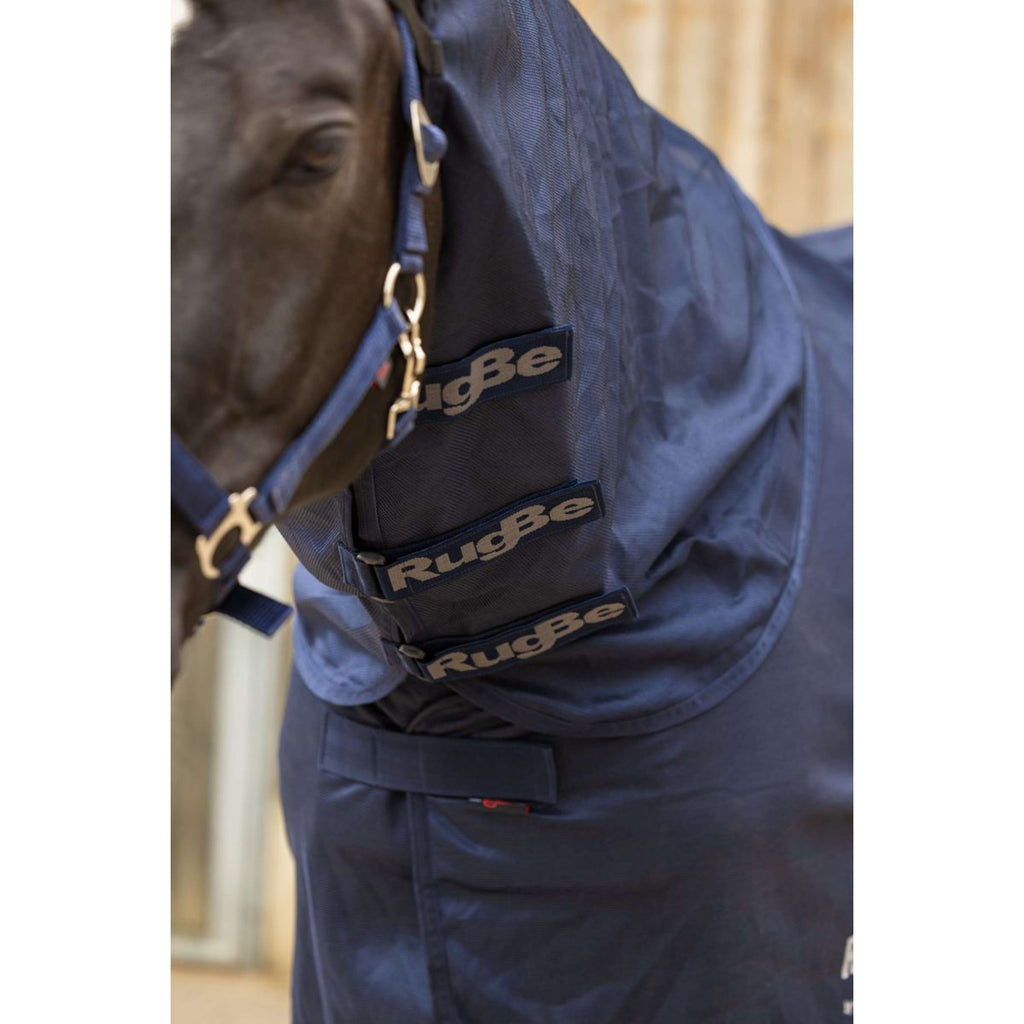 Covalliero Couverture Anti-Mouches RugBe SuperFly Marin