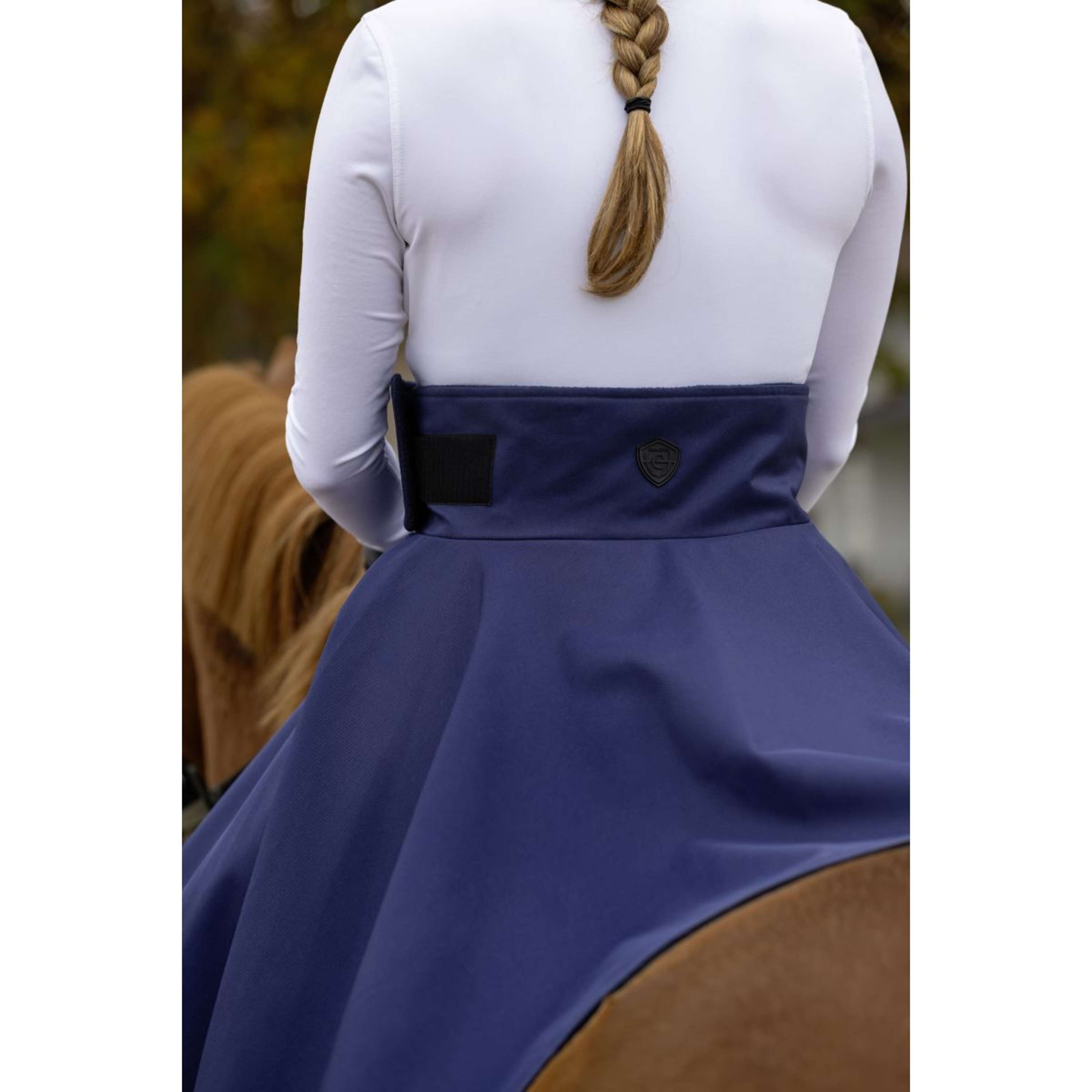 Covalliero Jupe d'Equitation Thermo Marin