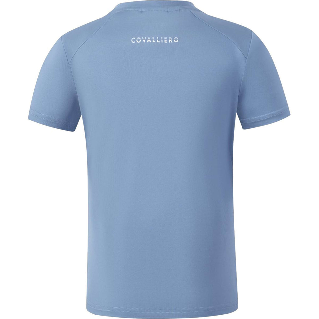 Covalliero T-Shirt SS26 Enfants Smoked Blue