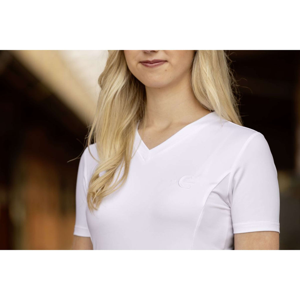 Covalliero T-Shirt SS26 Femme Blanc
