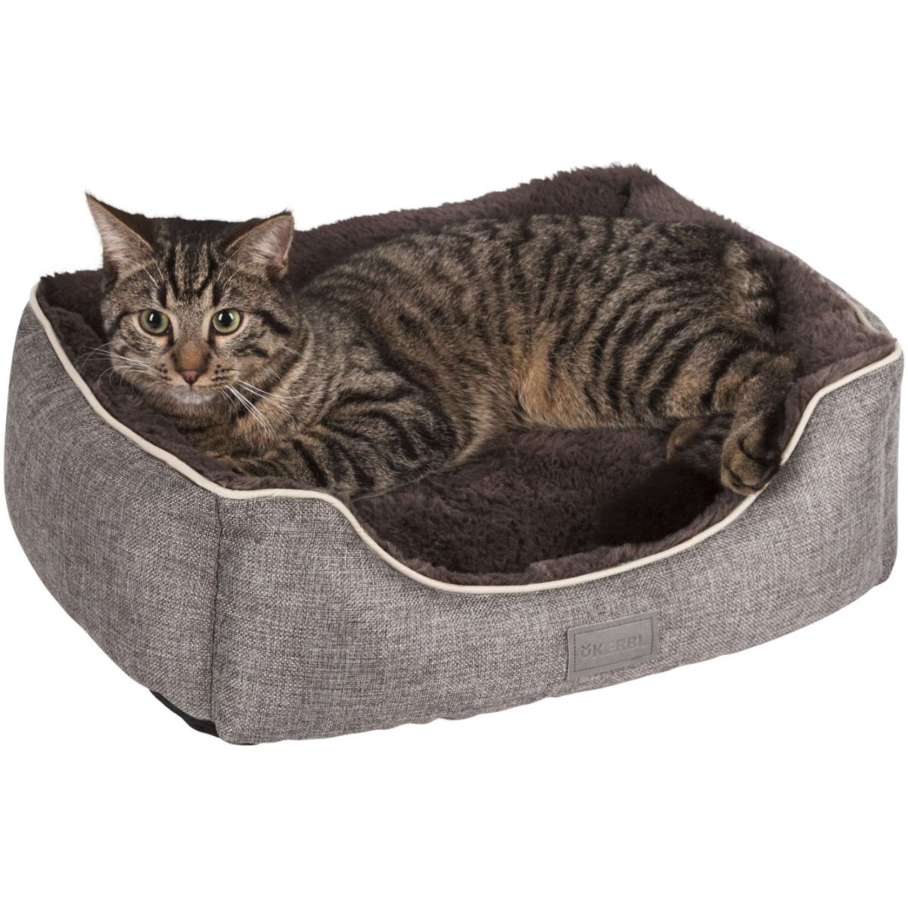 Kerbl Lit Peluche Samuel Gris Argent/Gris foncé