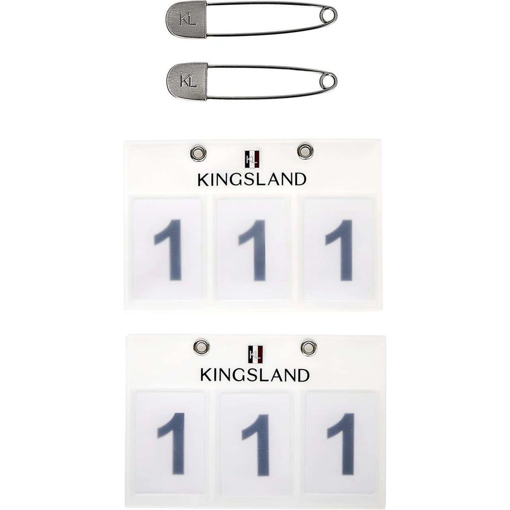 Kingsland Porte-numéro Classic 3 Chiffres Blanc