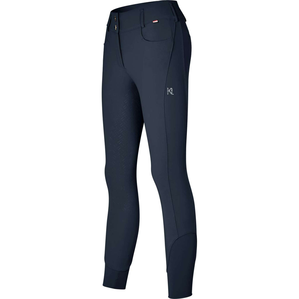Kingsland Pantalon d'Équitation Kira Full Grip Marin