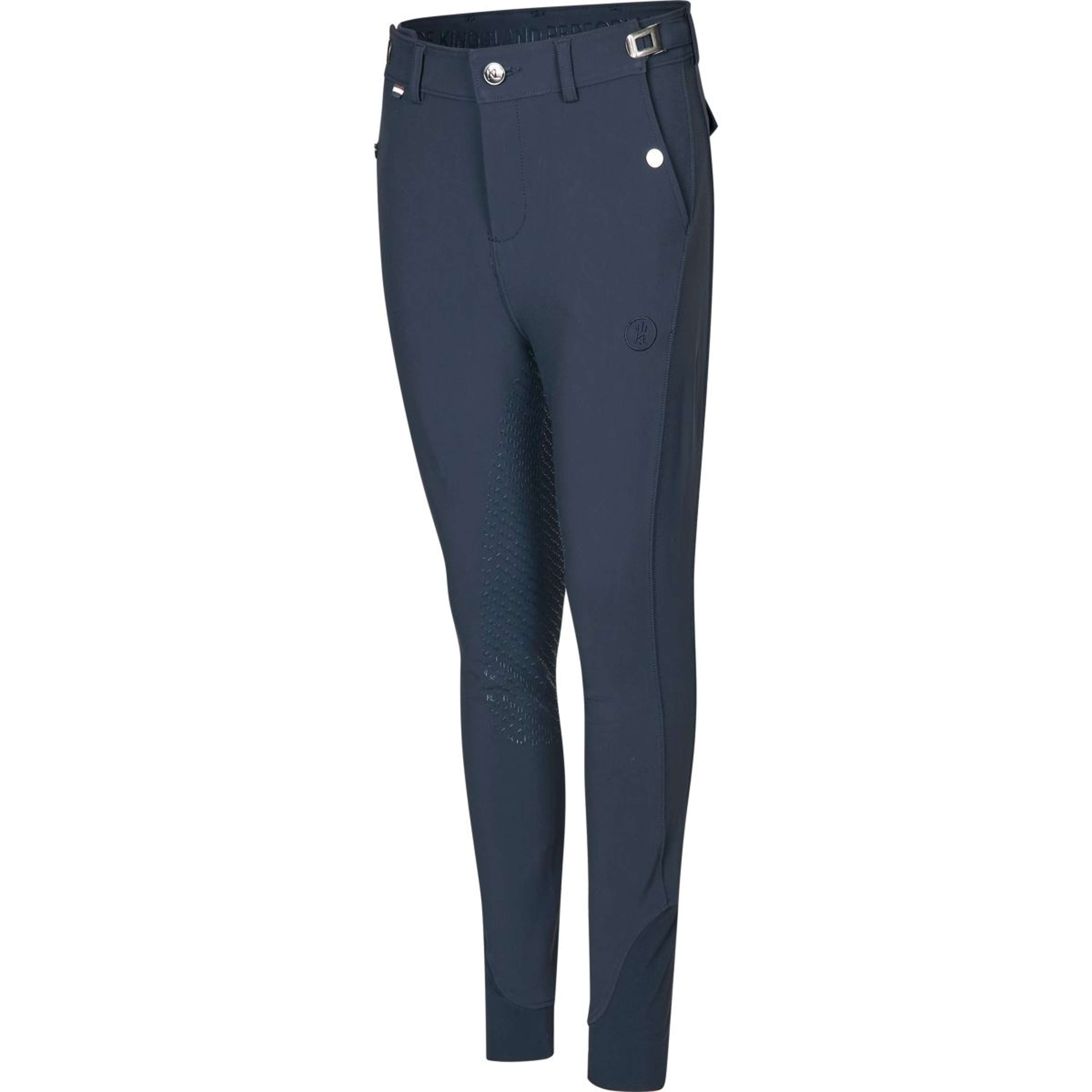 Kingsland Pantalon d'Équitation Knox Full Grip Marin
