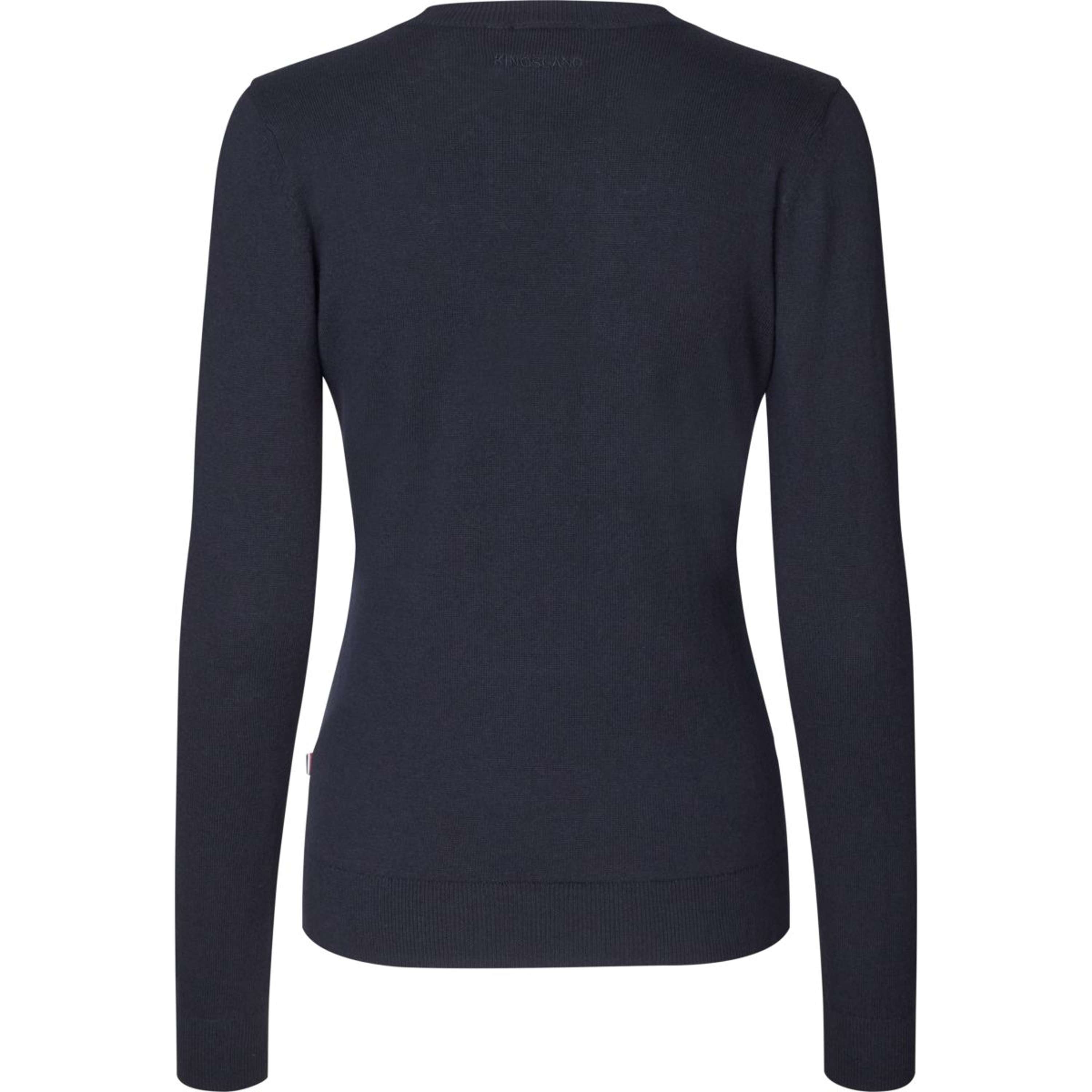 Kingsland Pullover Classic Col en O Marin