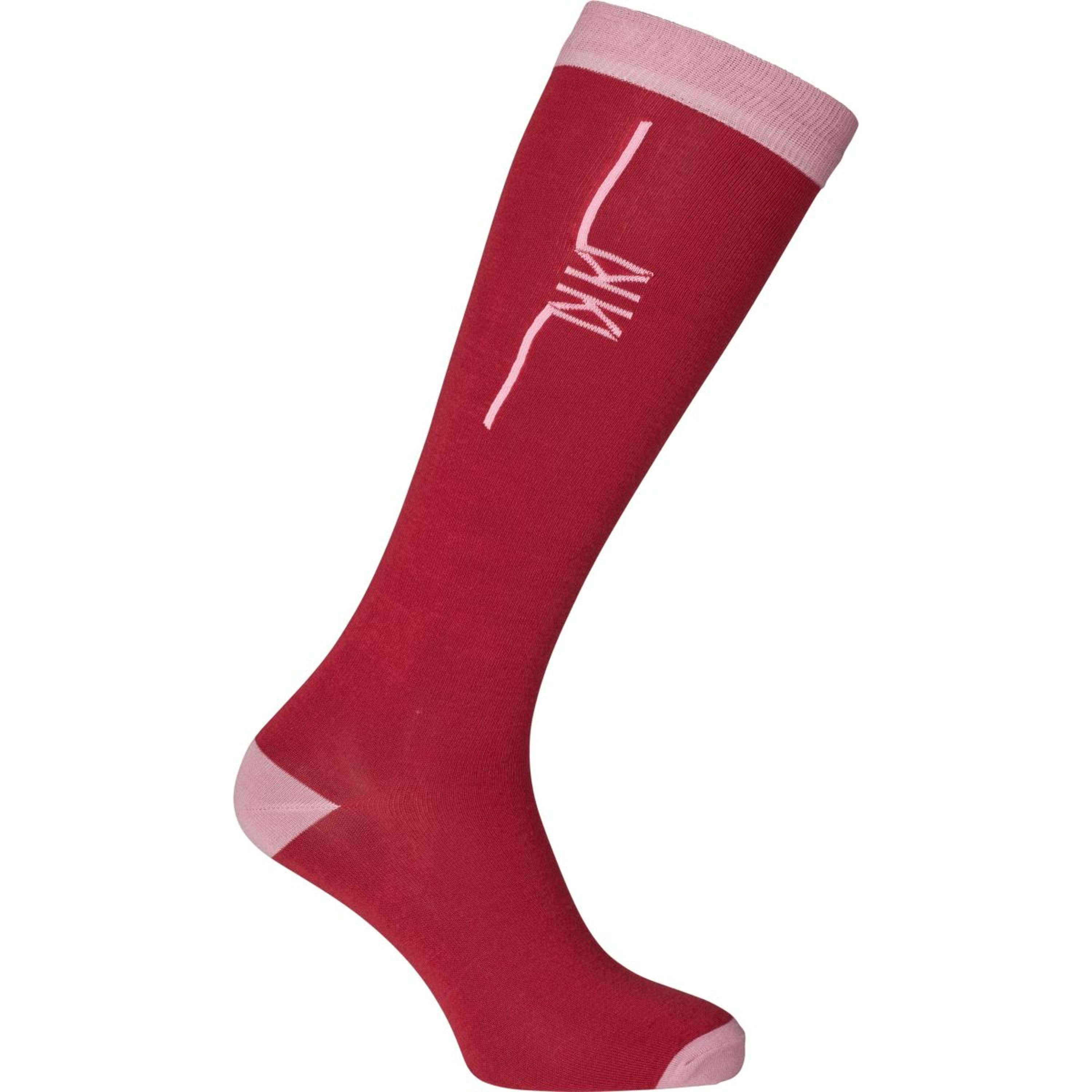 Kingsland Chaussettes KLAmy Grenat Rouge