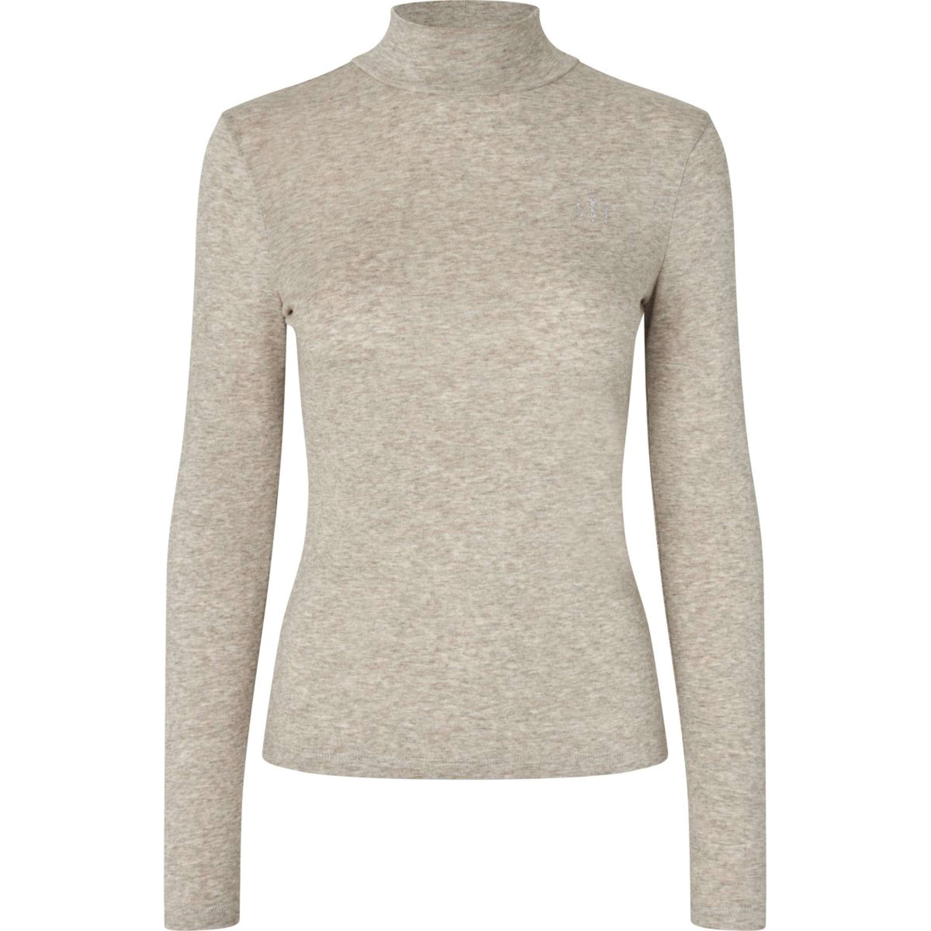 Kingsland Pull à Col KLAbigail Femme Beige/Melange