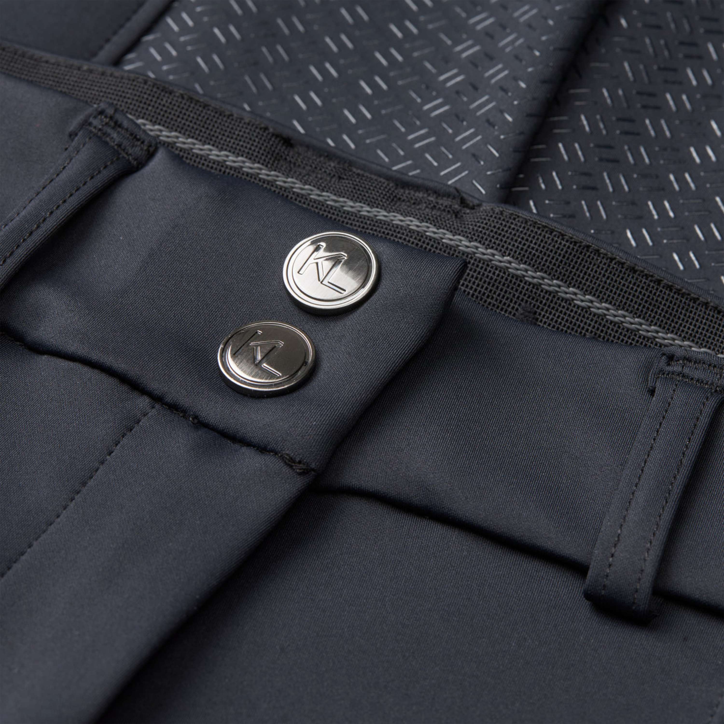 Kingsland Pantalon d'Équitation KLKaya Full Grip Noir