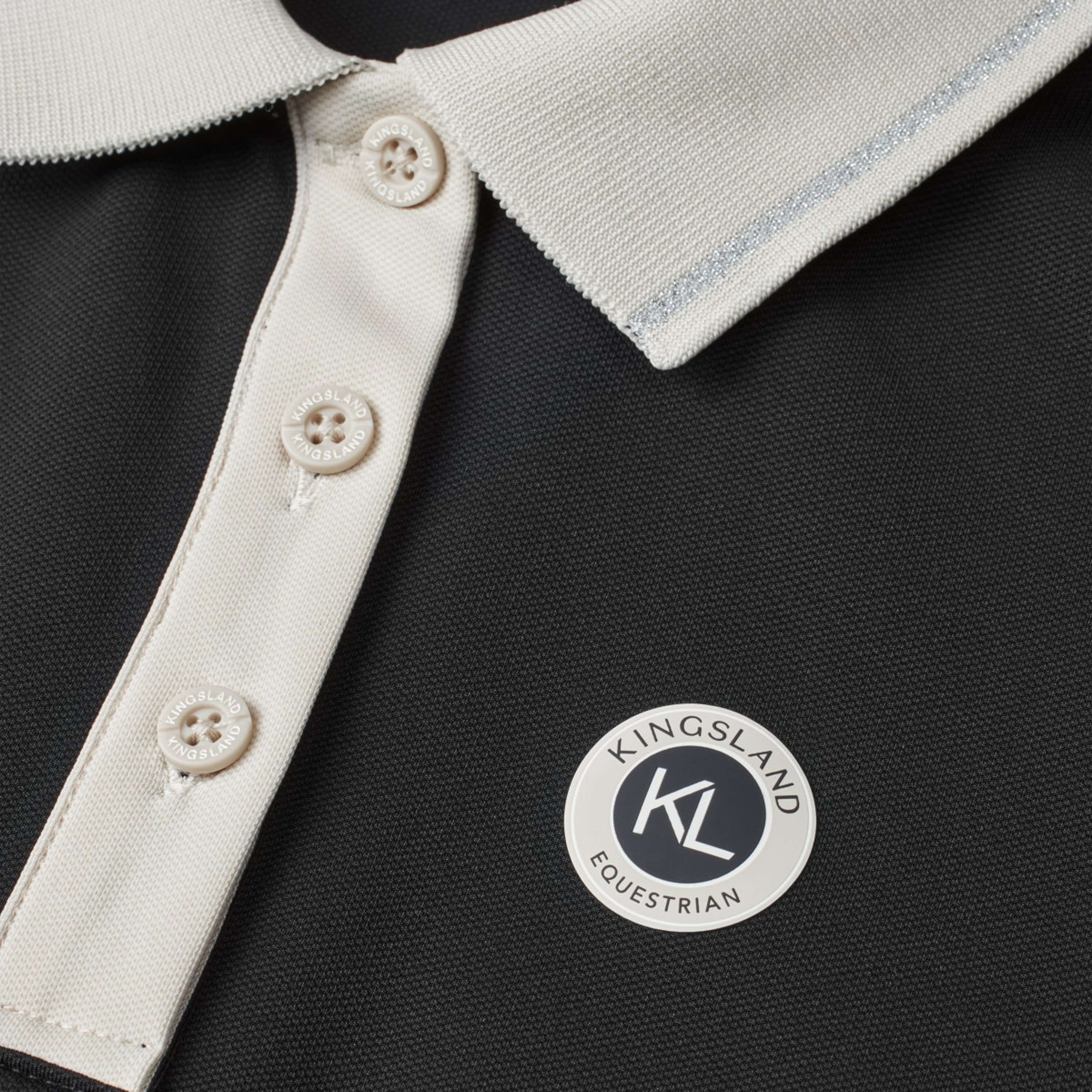 Kingsland Polo KLLaura Sans Manche Noir