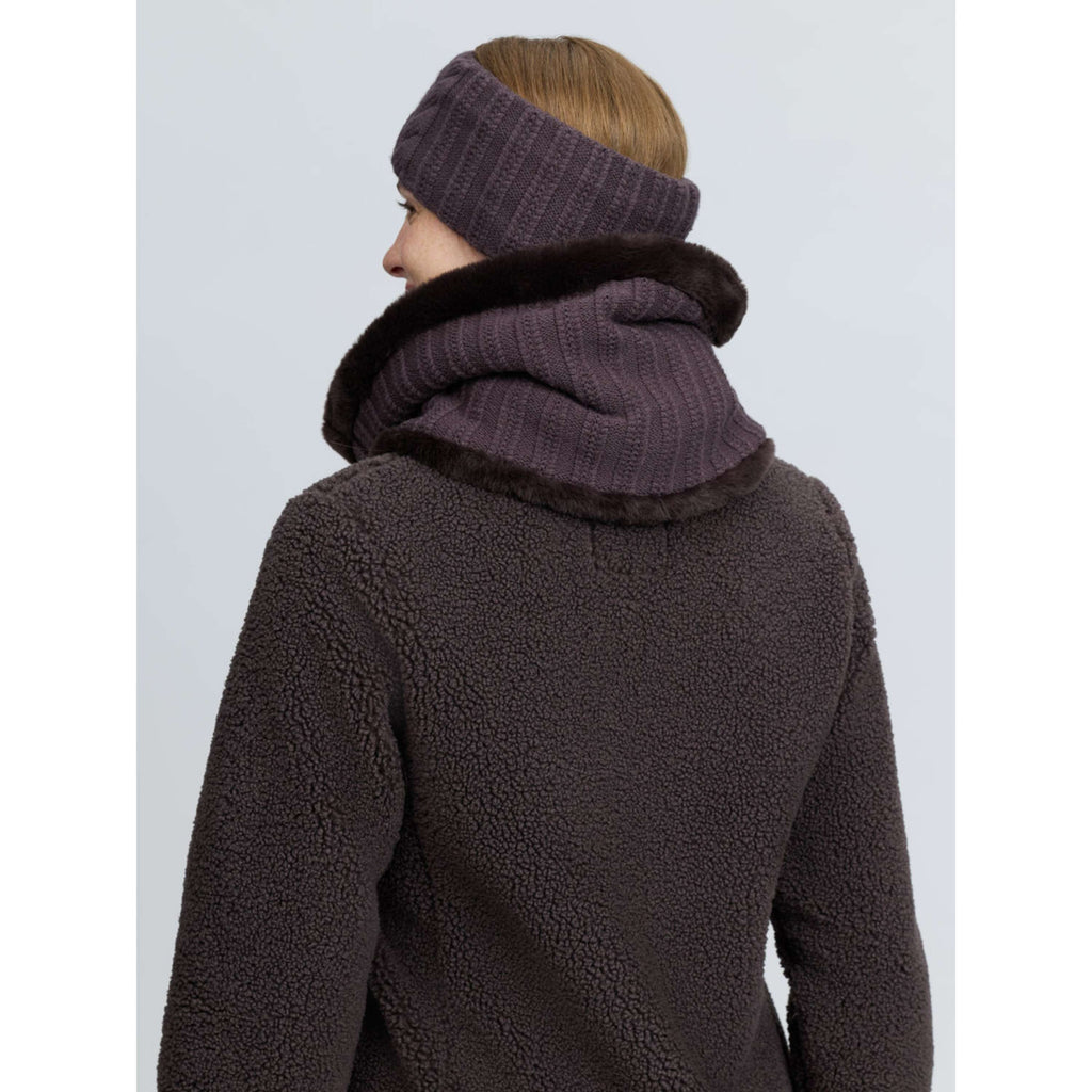 LeMieux Chauffe-Cou Heritage Knitted Cocoa