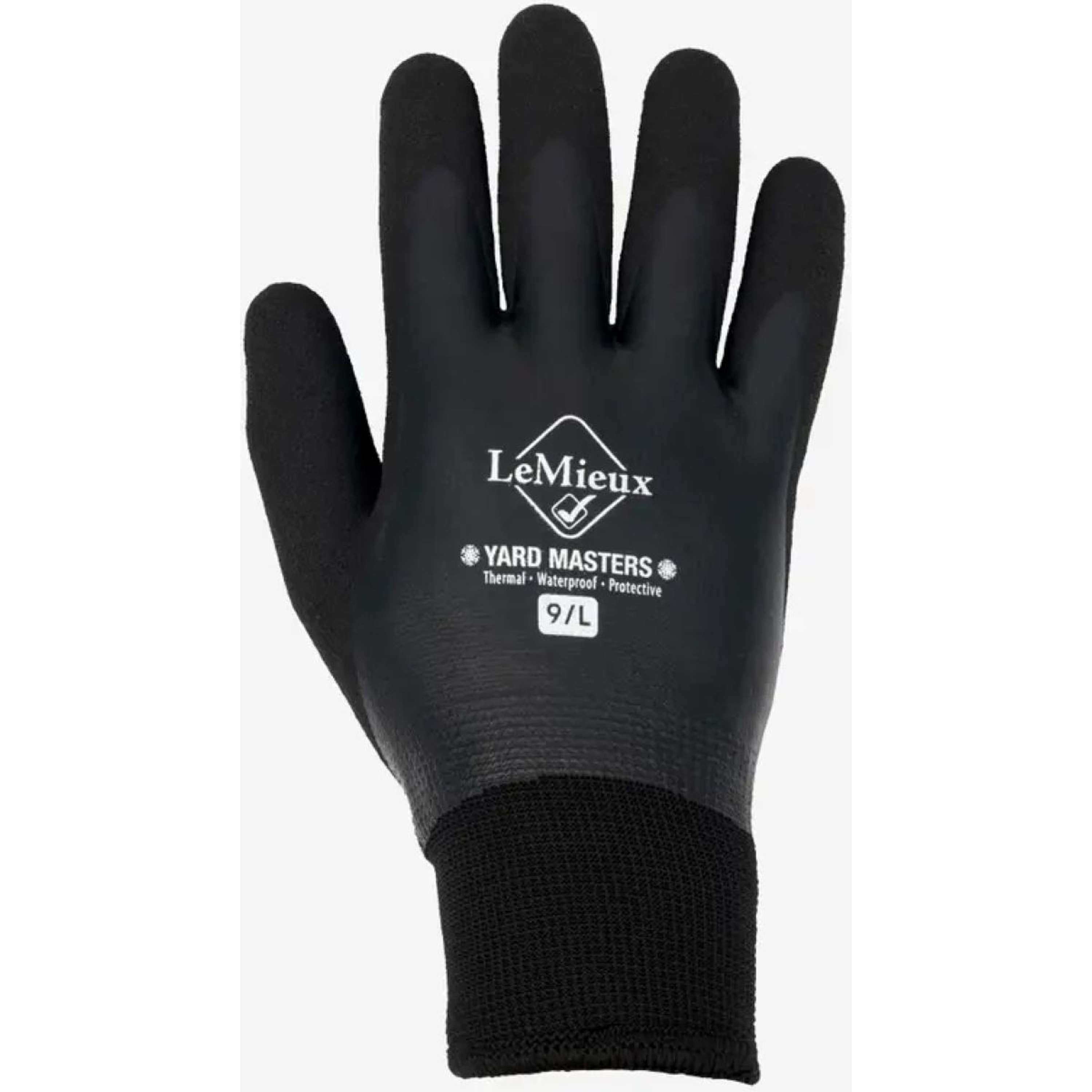 LeMieux Gants d'Équitation Thermal Work Noir