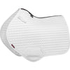 LeMieux Tapis de Selle Suede Square Close Contact Blanc
