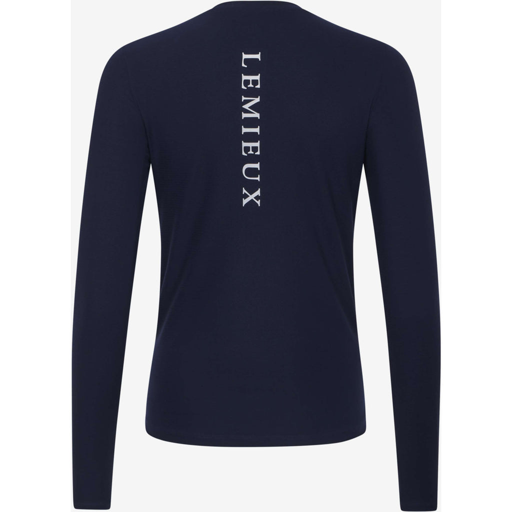 LeMieux Baselayer Sports Tee Longues Manches Marine