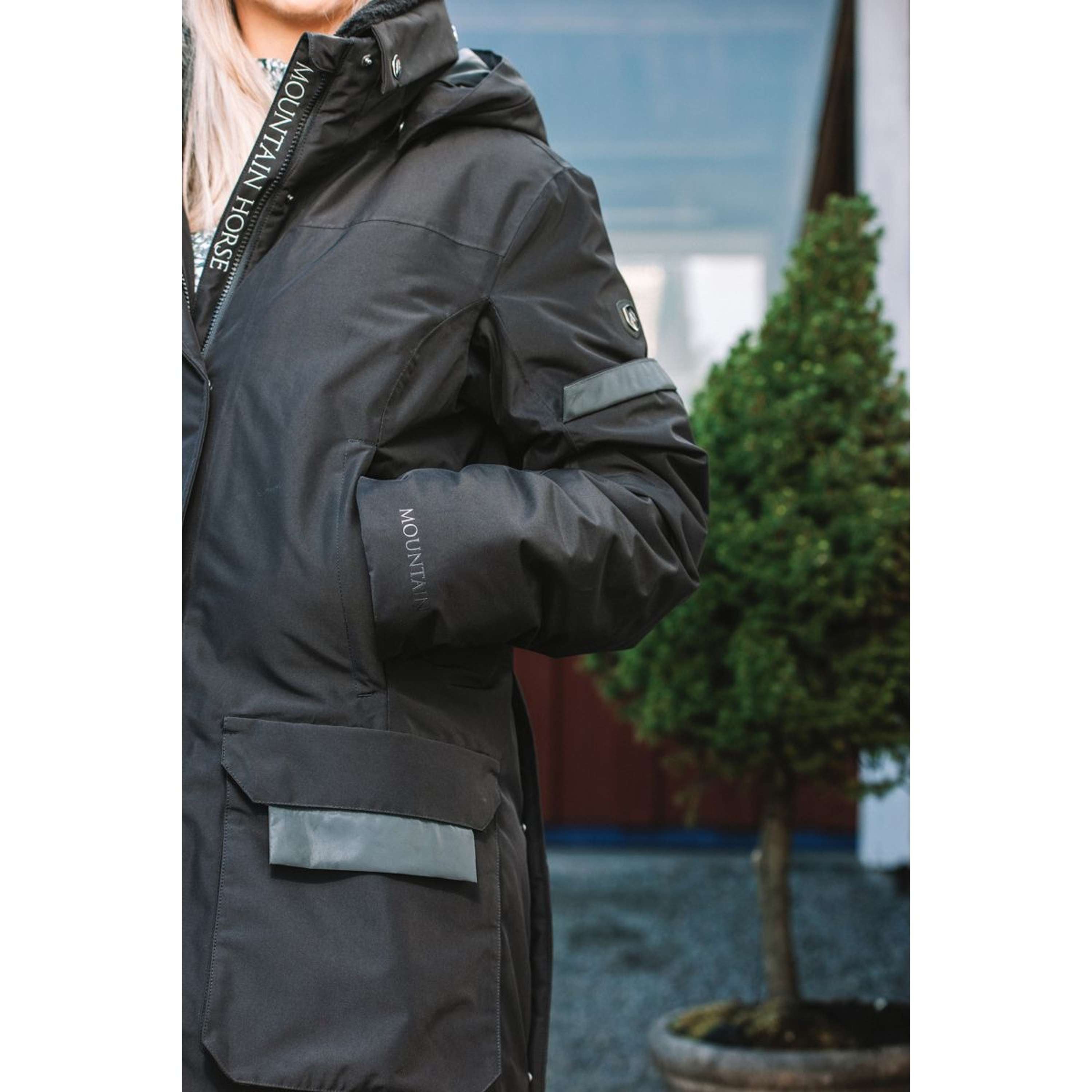 Mountain Horse Veste Longue Saga Onyx Black