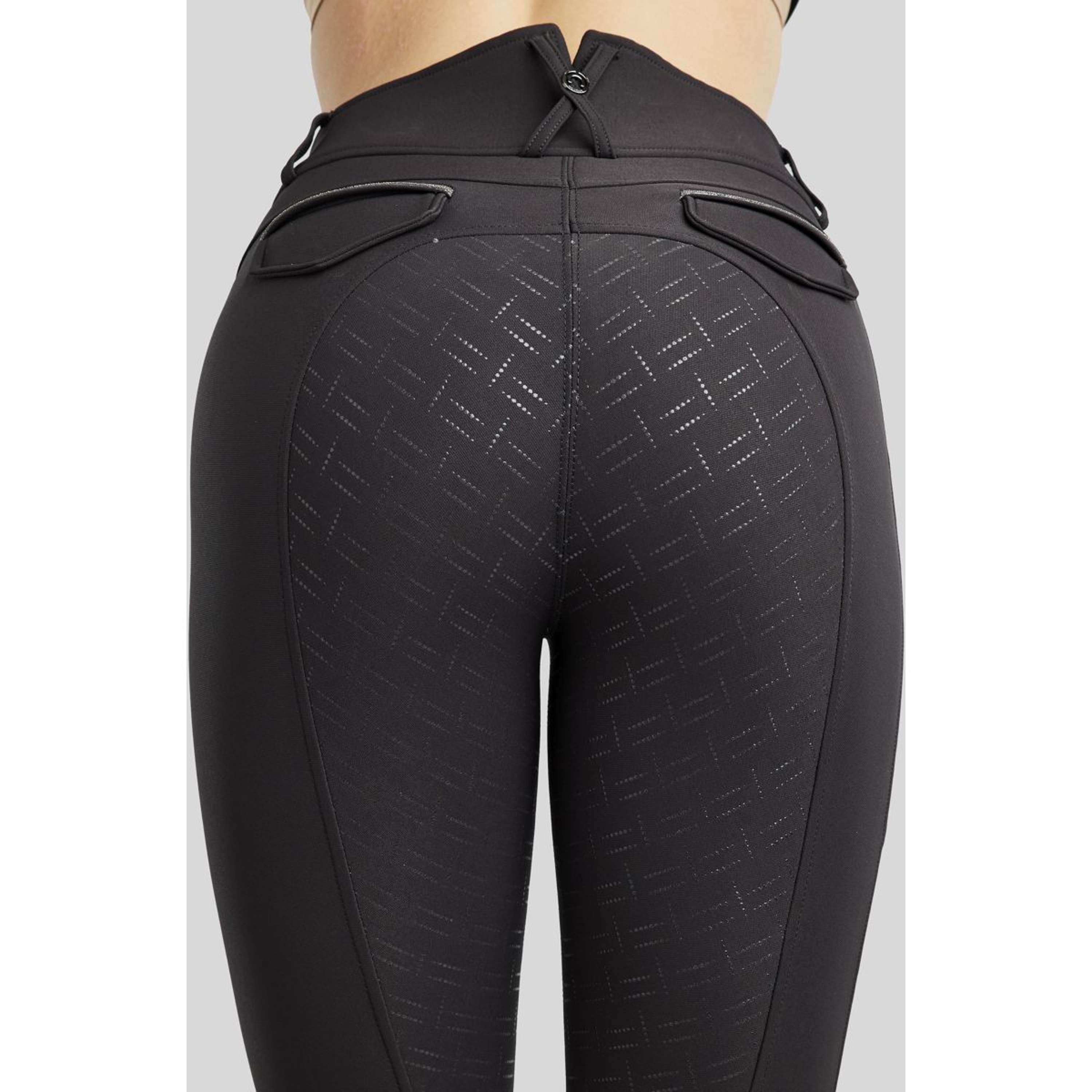 Montar Pantalon d'Équitation MoGloria Full Grip Noir