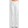 Montar Legging d'Équitation MoWilma Hybrid Pintucks Golden Quartz Crystals Full Grip Blanc