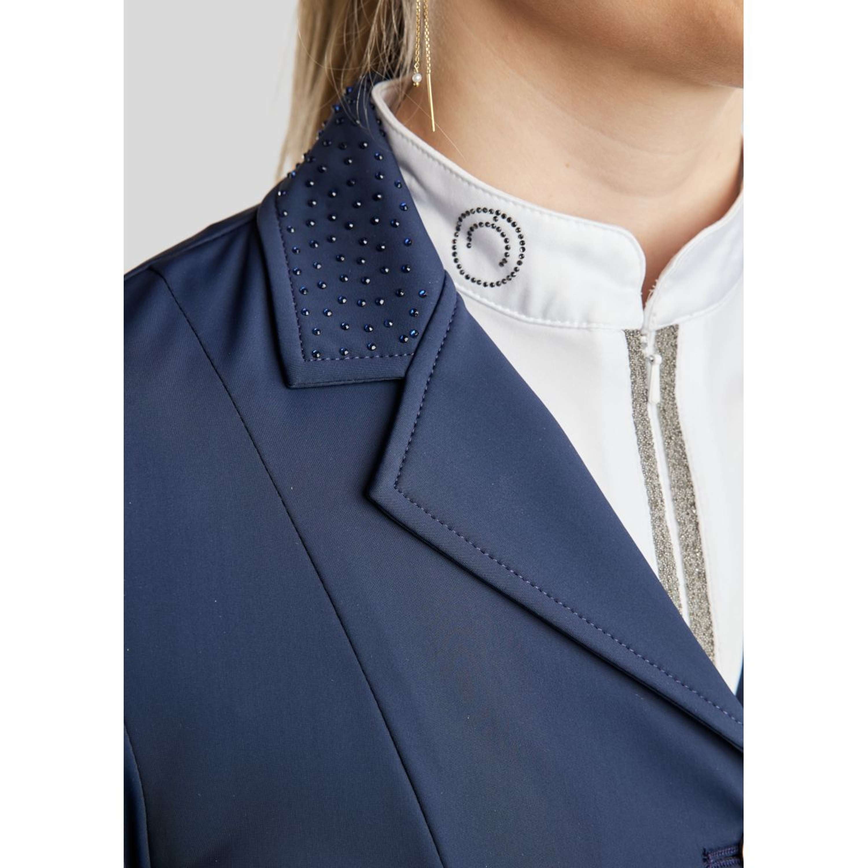 Montar Petite Veste de Concours Dressage Court Marin
