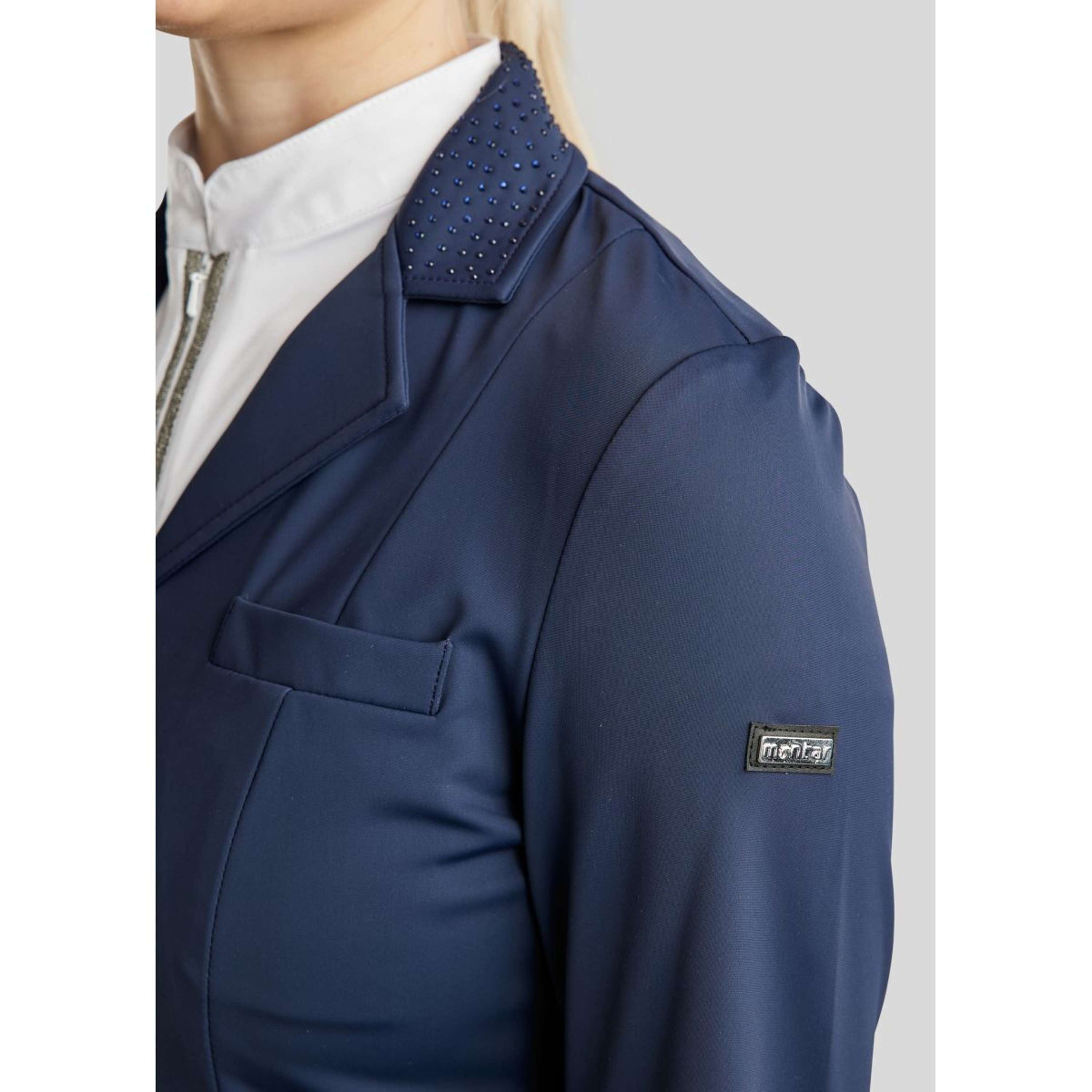 Montar Petite Veste de Concours Dressage Court Marin