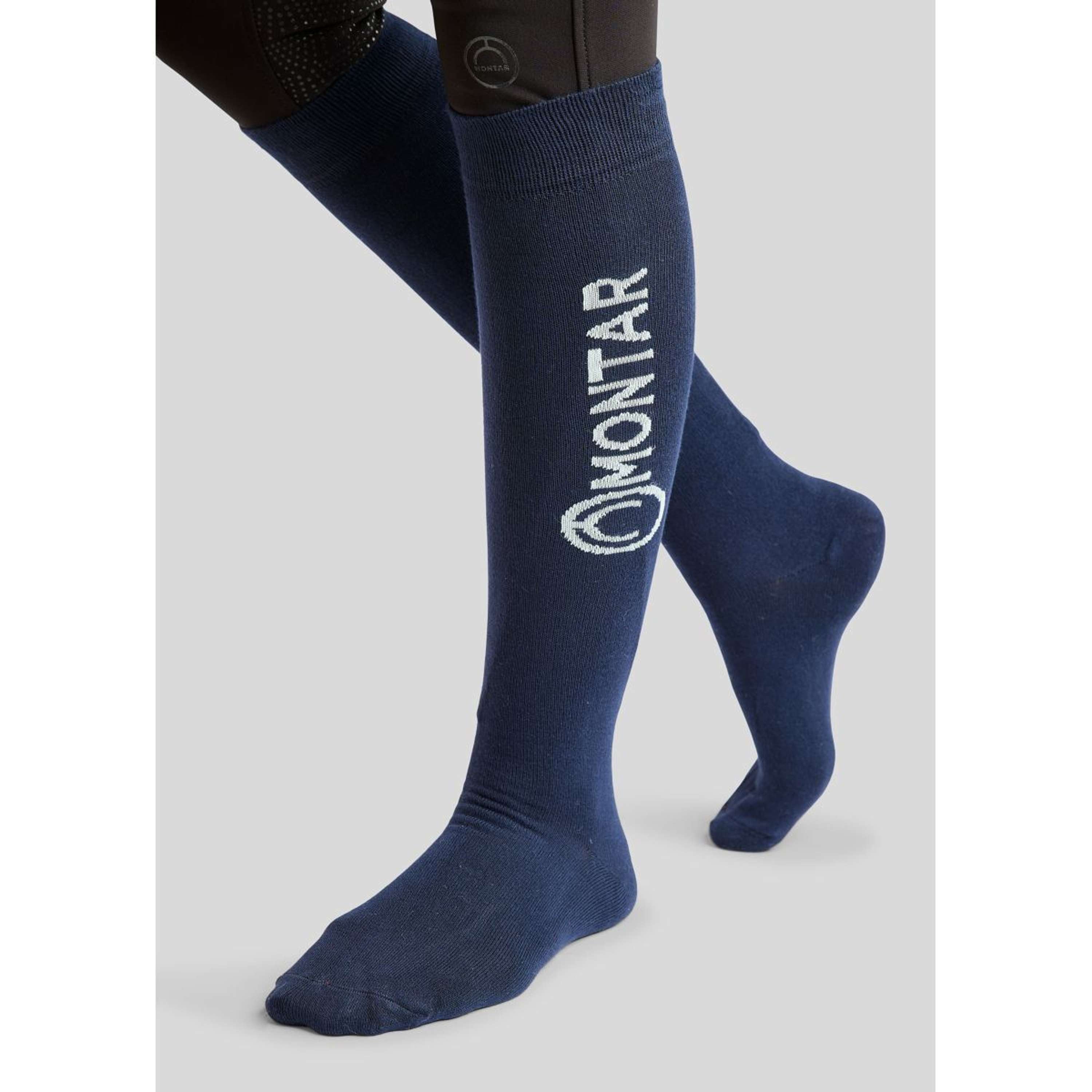 Montar Chaussettes avec Logo Marin