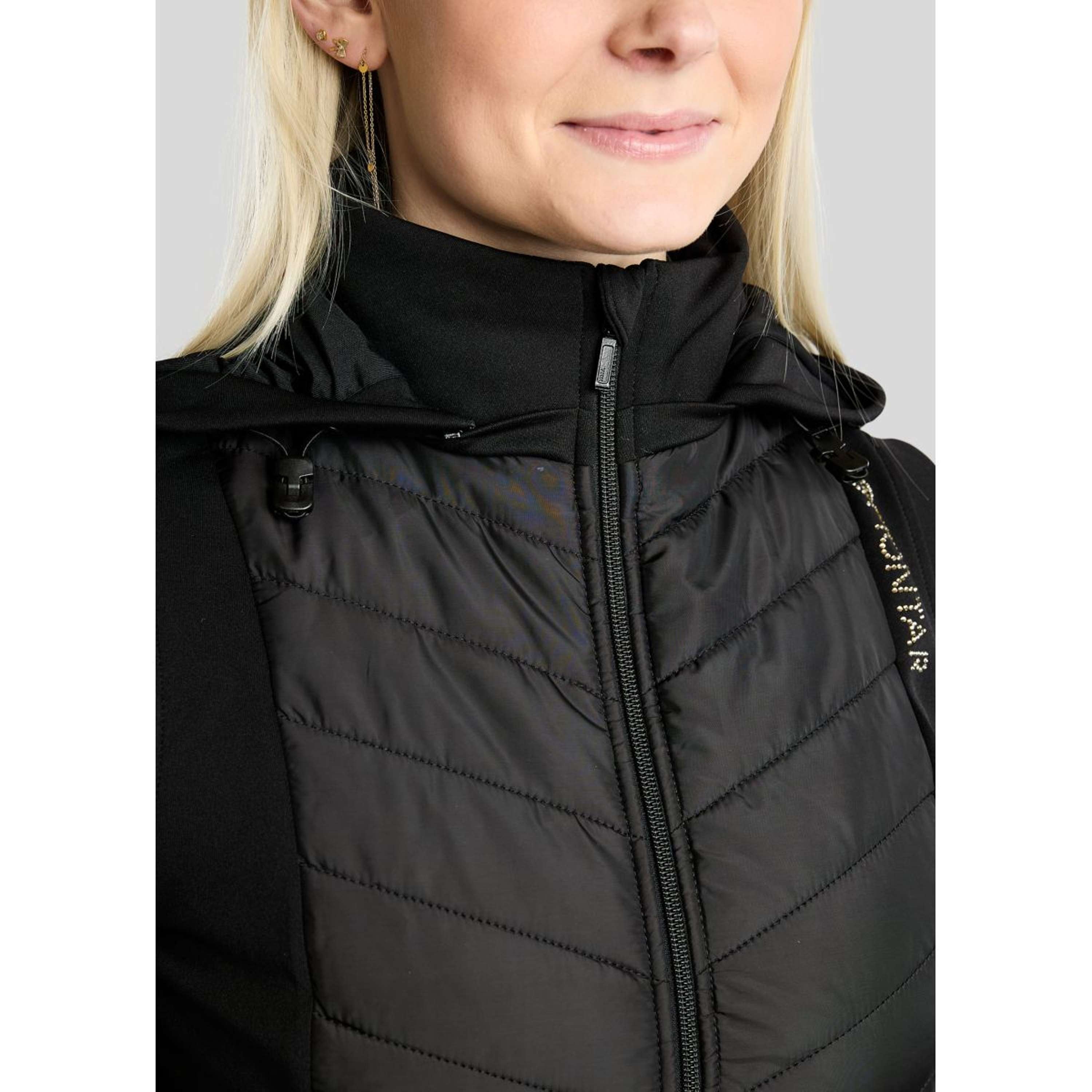 Montar Bodychauffant MoEverline Hybrid Detachable Hood Golden Quartz Crystals Noir