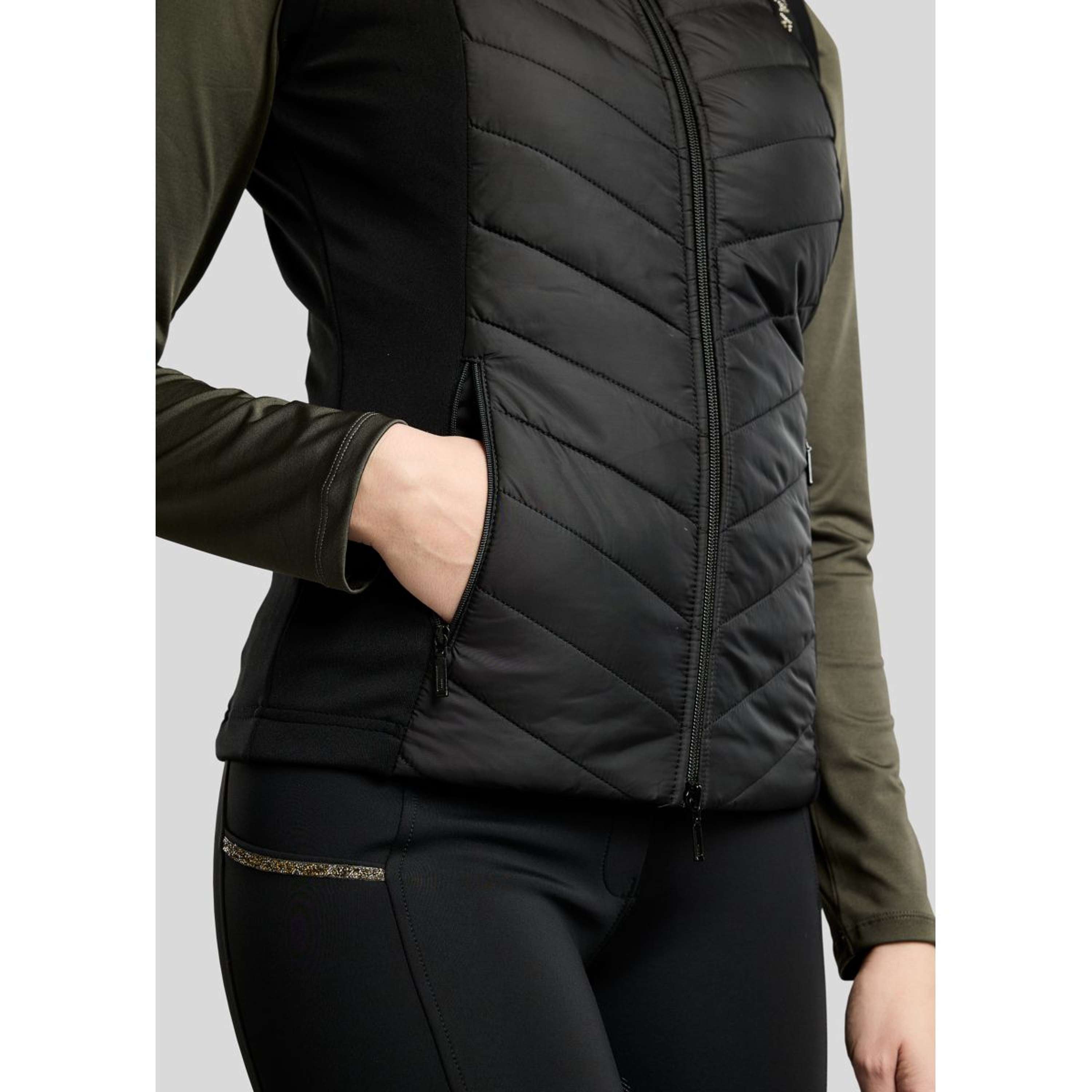 Montar Bodychauffant MoEverline Hybrid Detachable Hood Golden Quartz Crystals Noir