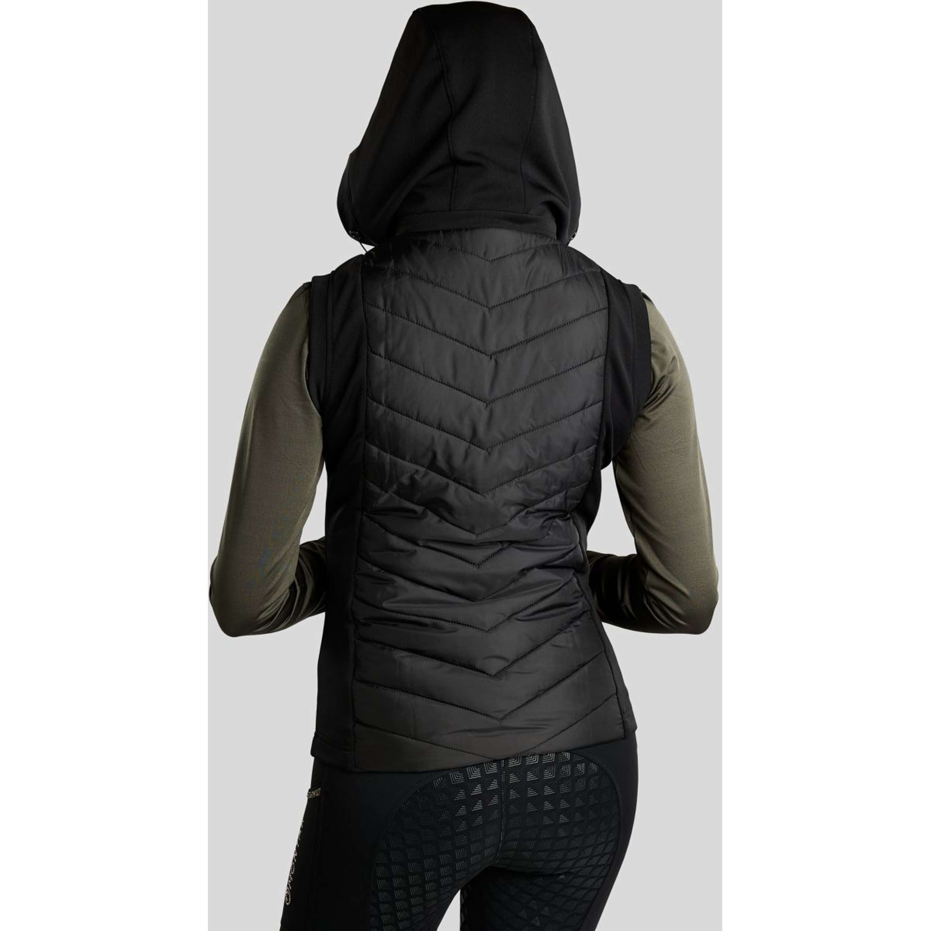 Montar Bodychauffant MoEverline Hybrid Detachable Hood Golden Quartz Crystals Noir