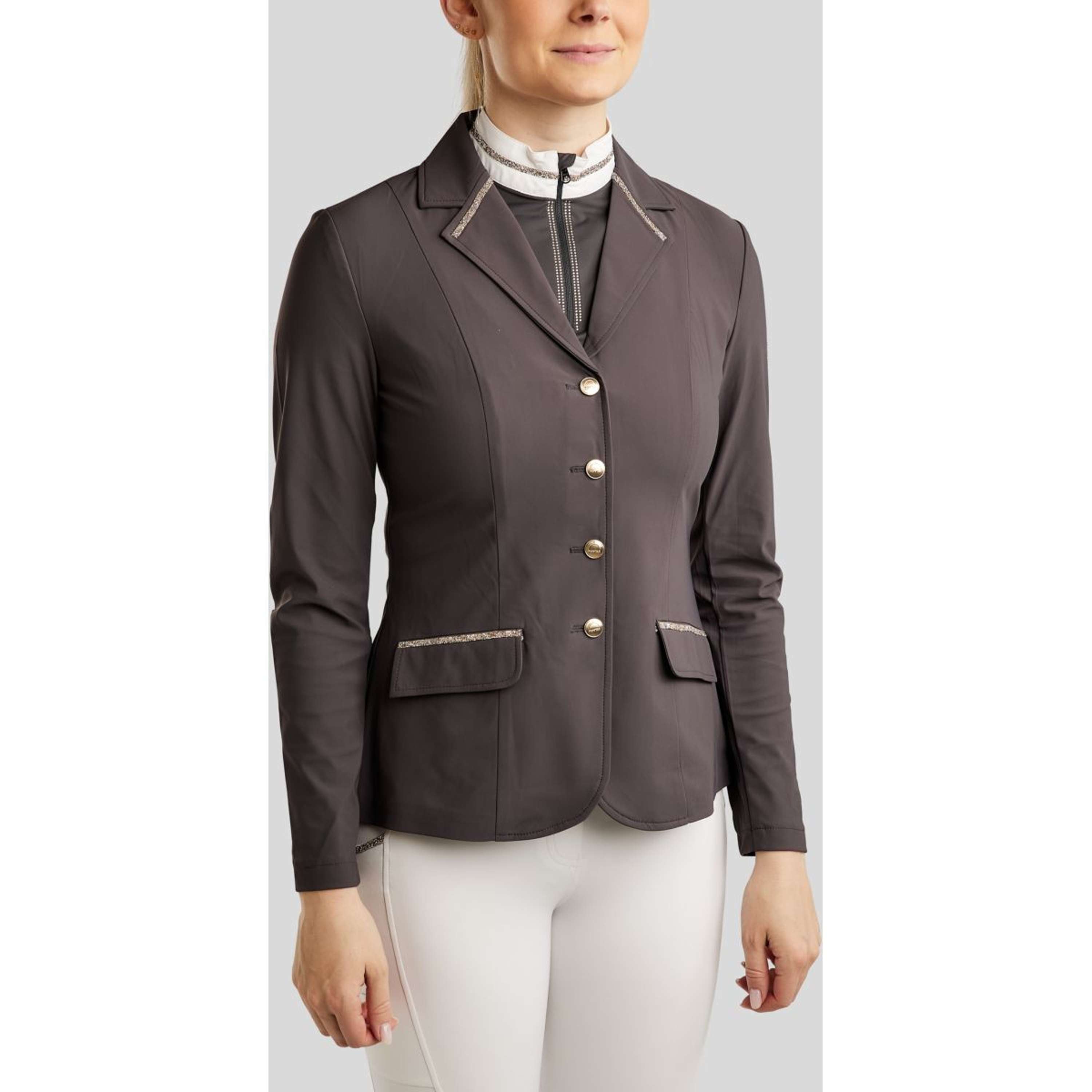 Montar Veste de Concours MoLila Champagne Crystals Slate Grey