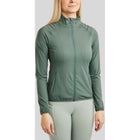 Montar Blouson MoPearl Pintuck Gun Metal Crystals Jade