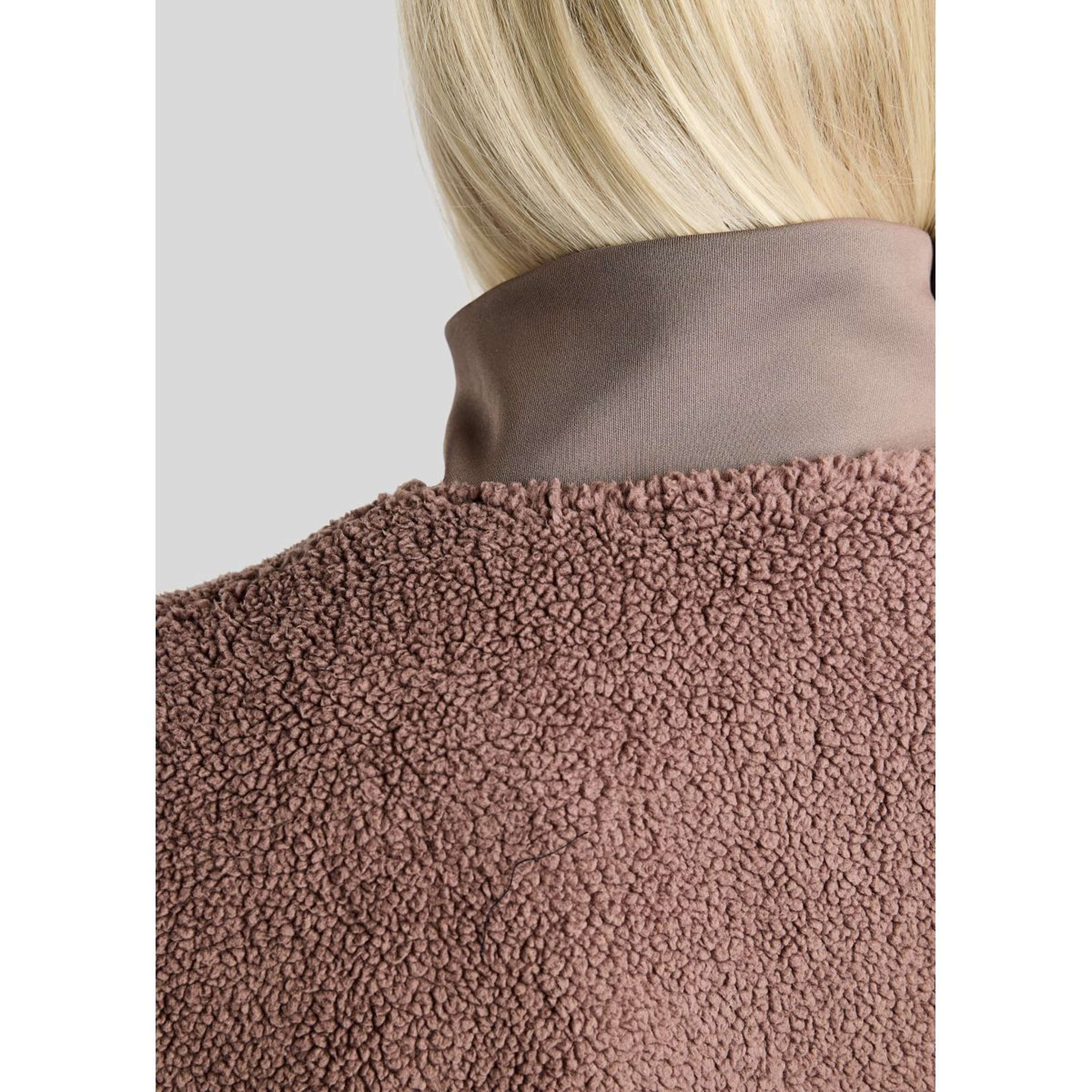 Montar Veste MoEbba Teddy Pile Golden Quartz Nougat Brown