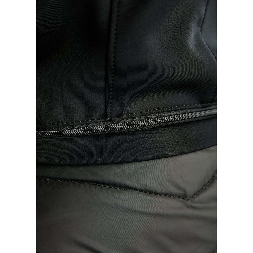 Montar Blouson MoEverline Hybrid Detachable Hood Golden Quartz Crystals Noir